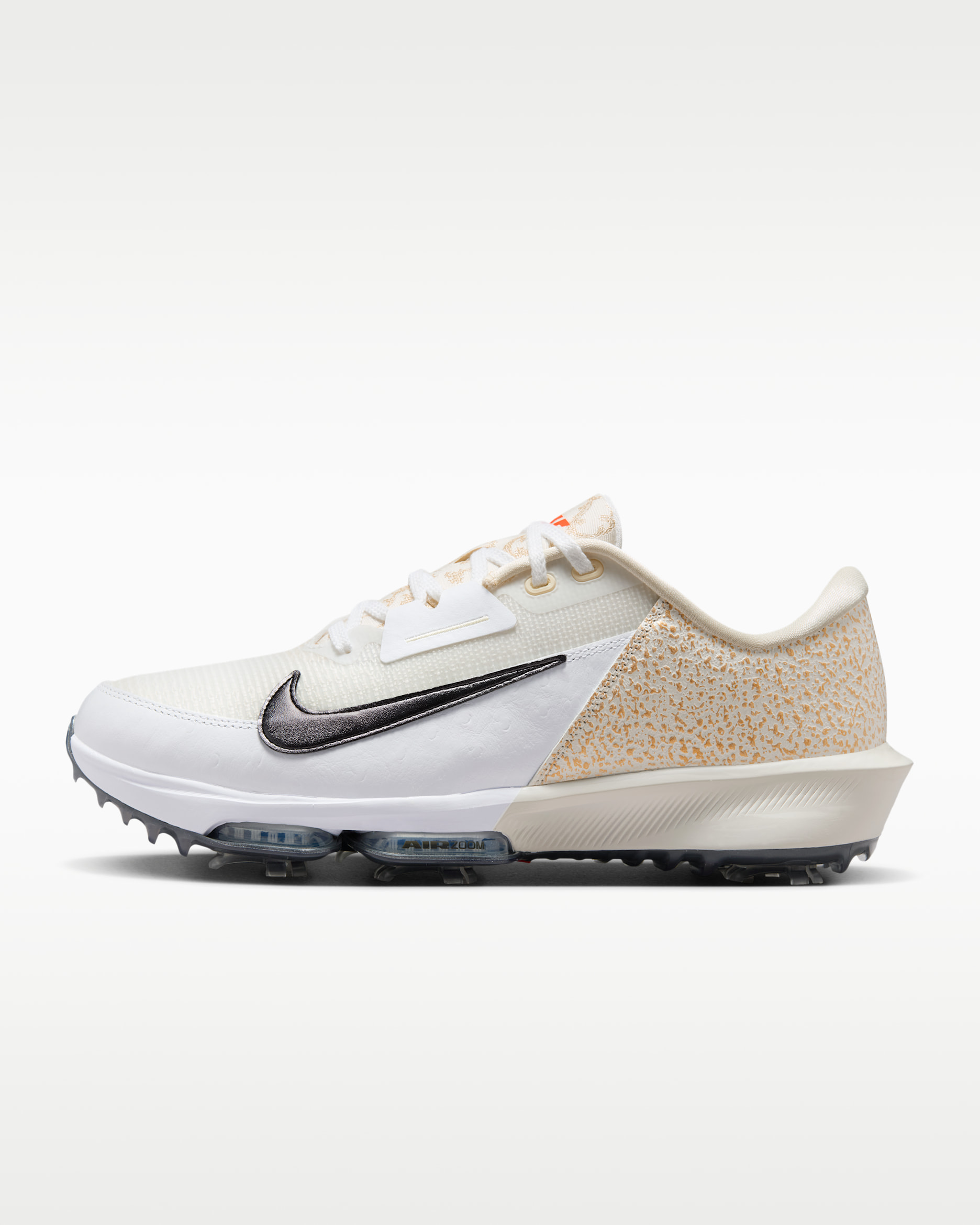 Nike Infinity Tour 2 Golf Shoes (Wide) - Sail/White/Metallic Gold