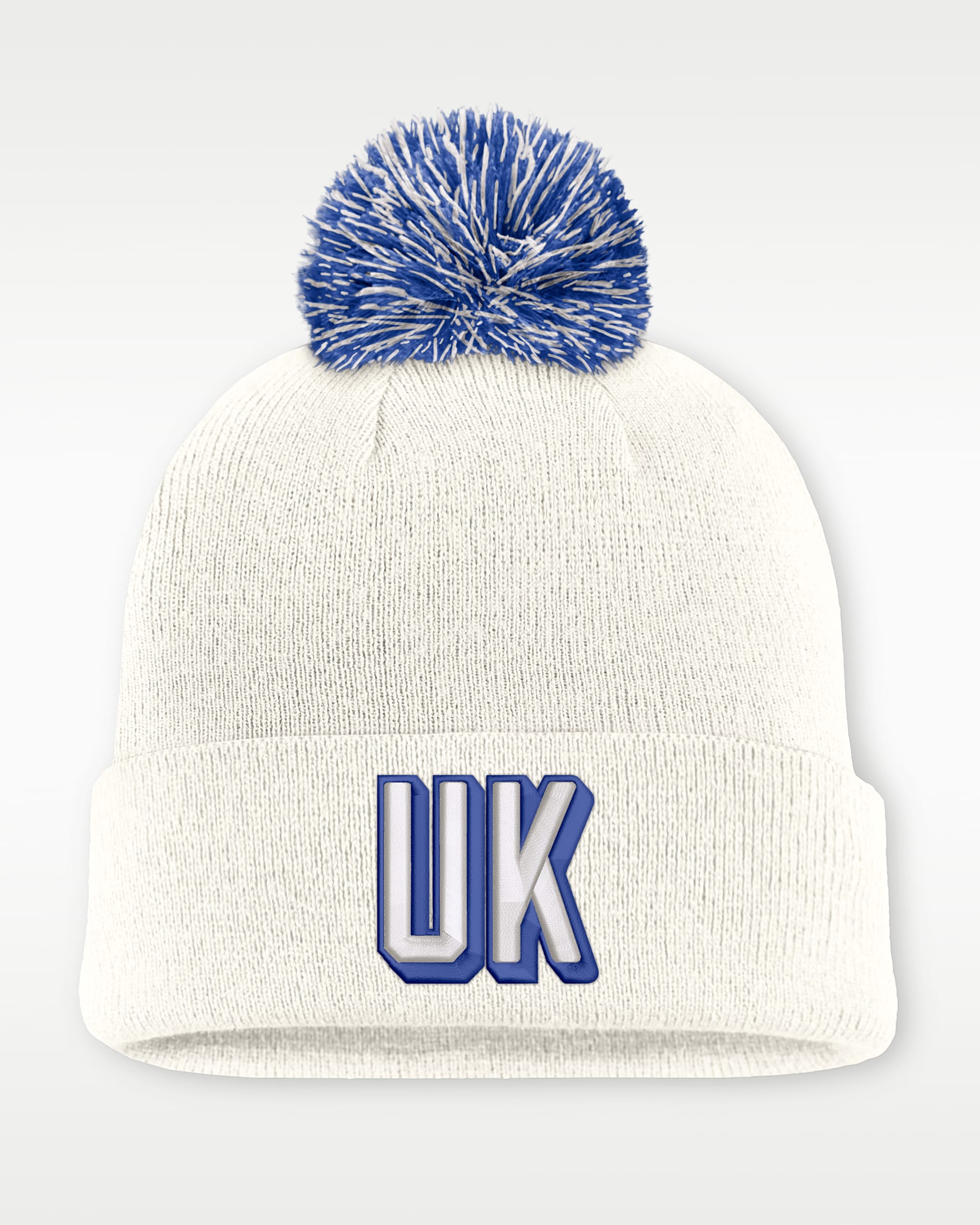 Kentucky Peak Men's Nike College Cuffed Beanie - White