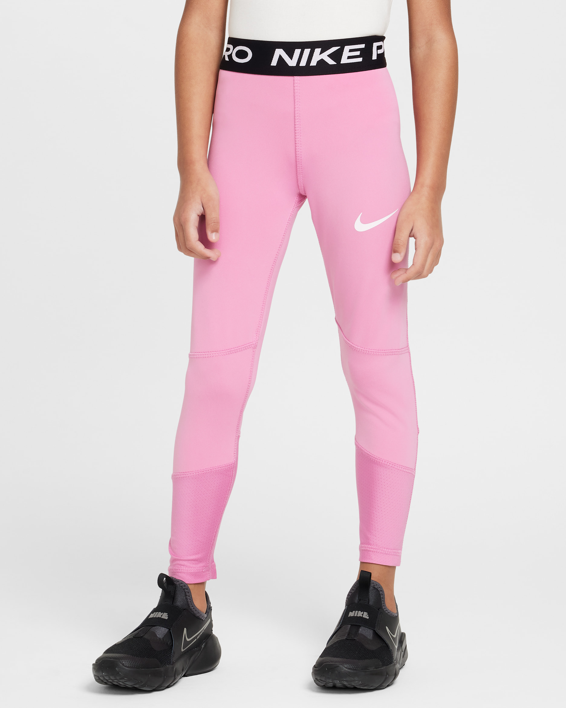 Nike Pro Younger Kids' Dri-FIT Leggings - Magic Flamingo