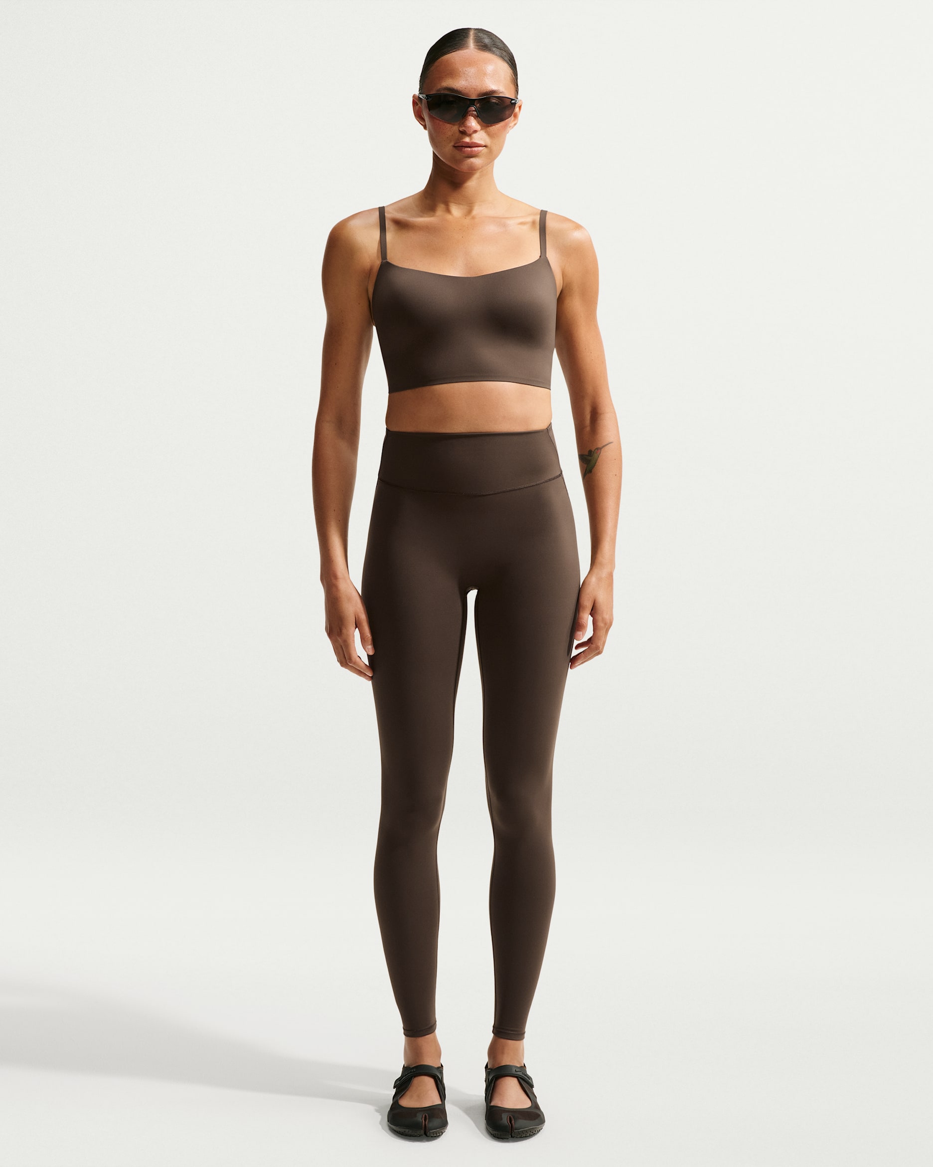 NikeSKIMS Matte Women's High-Waisted 73.5cm (approx.) Leggings - NSKM Dark Sepia/NSKM Dark Sepia