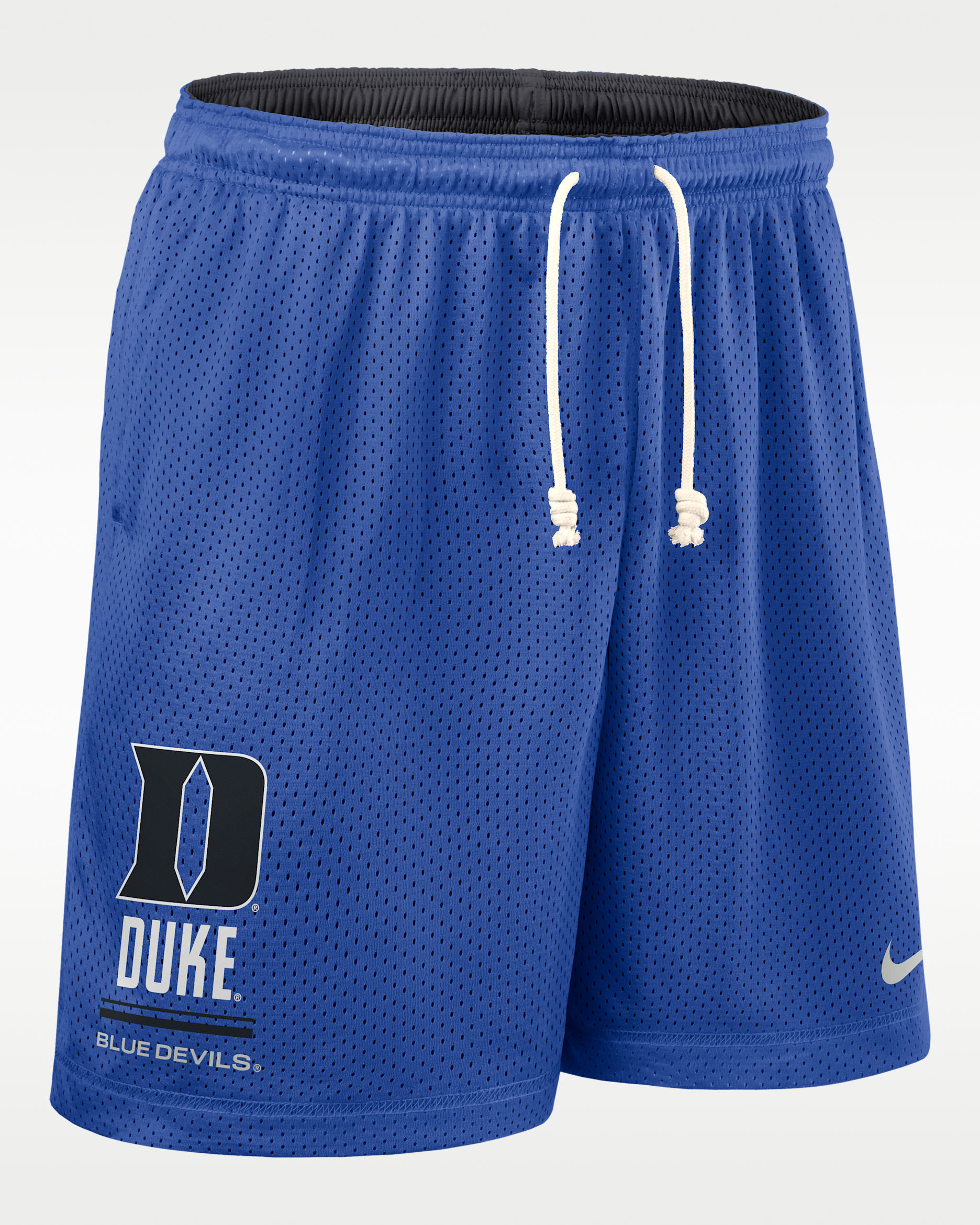 Duke Sideline Reversible Men's Nike Dri-FIT College Shorts - Game Royal/Anthracite