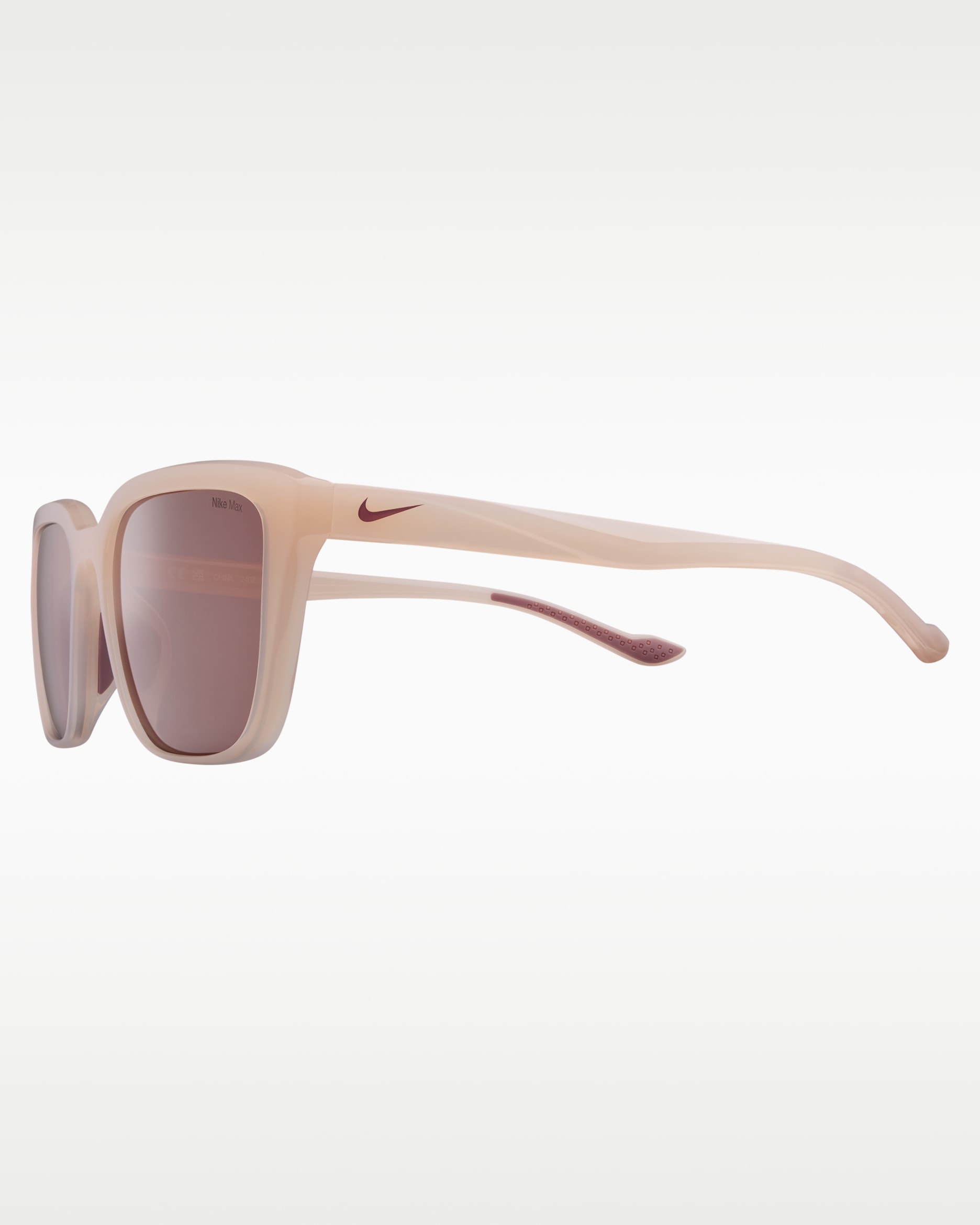 Nike Temper Flair Sunglasses - Washed Coral/Light Mauve
