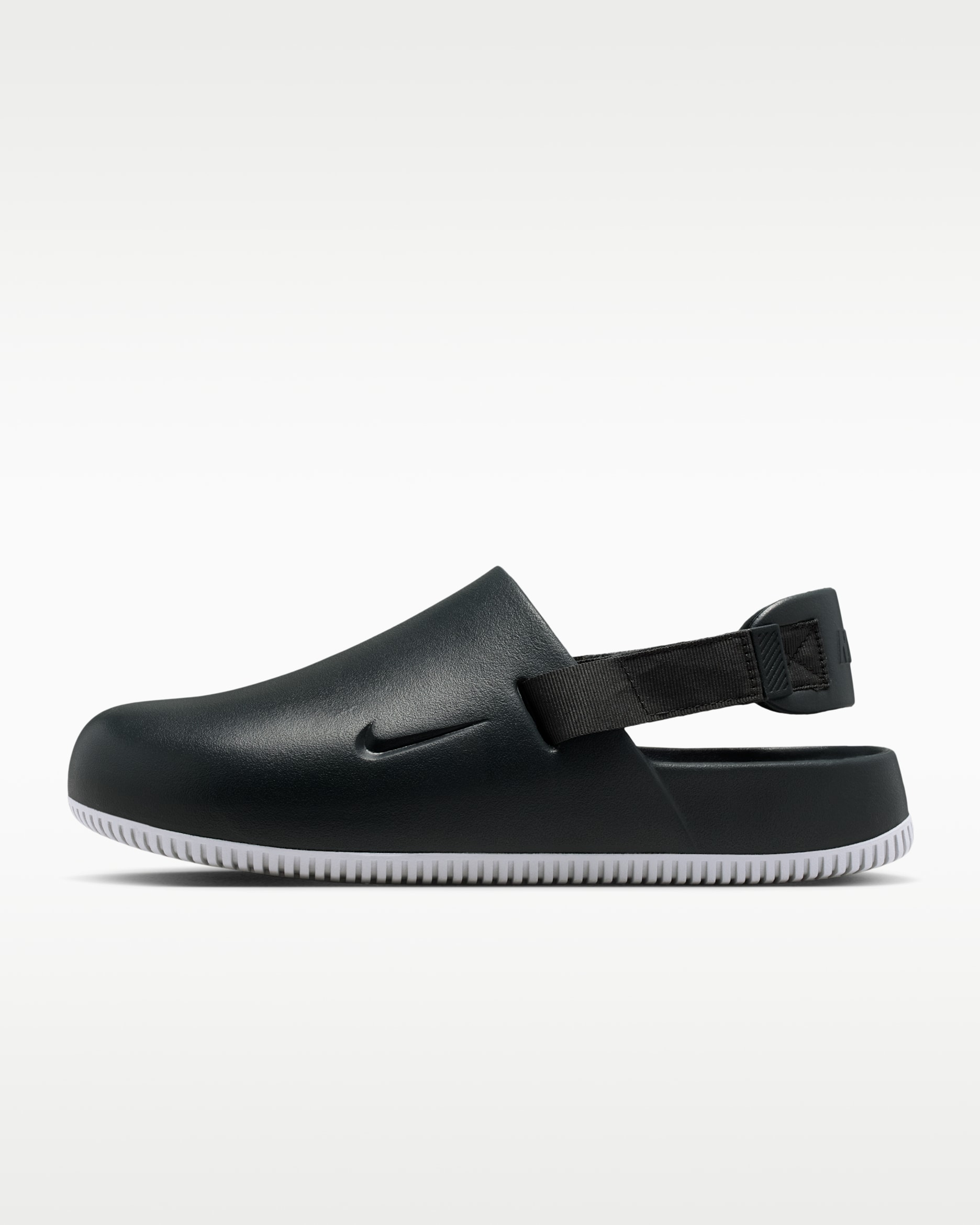 Nike Calm Men's Mules - Dark Smoke Grey/Light Smoke Grey/Dark Smoke Grey