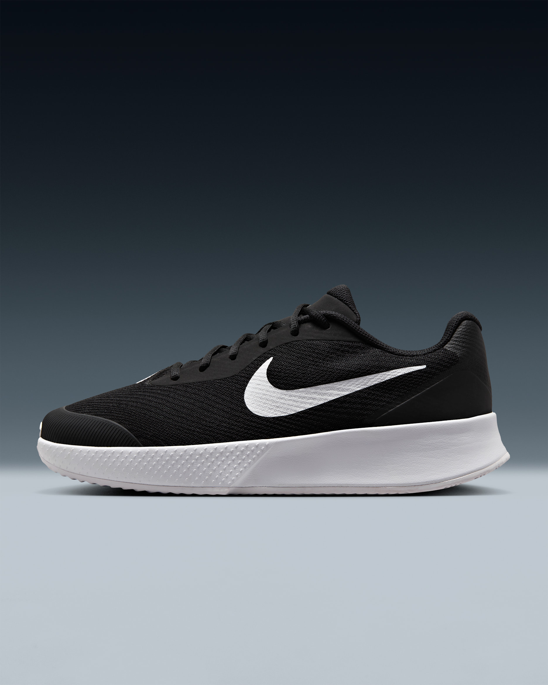 Nike Vapor Lite 3 Men's Clay Court Tennis Shoes - Black/White