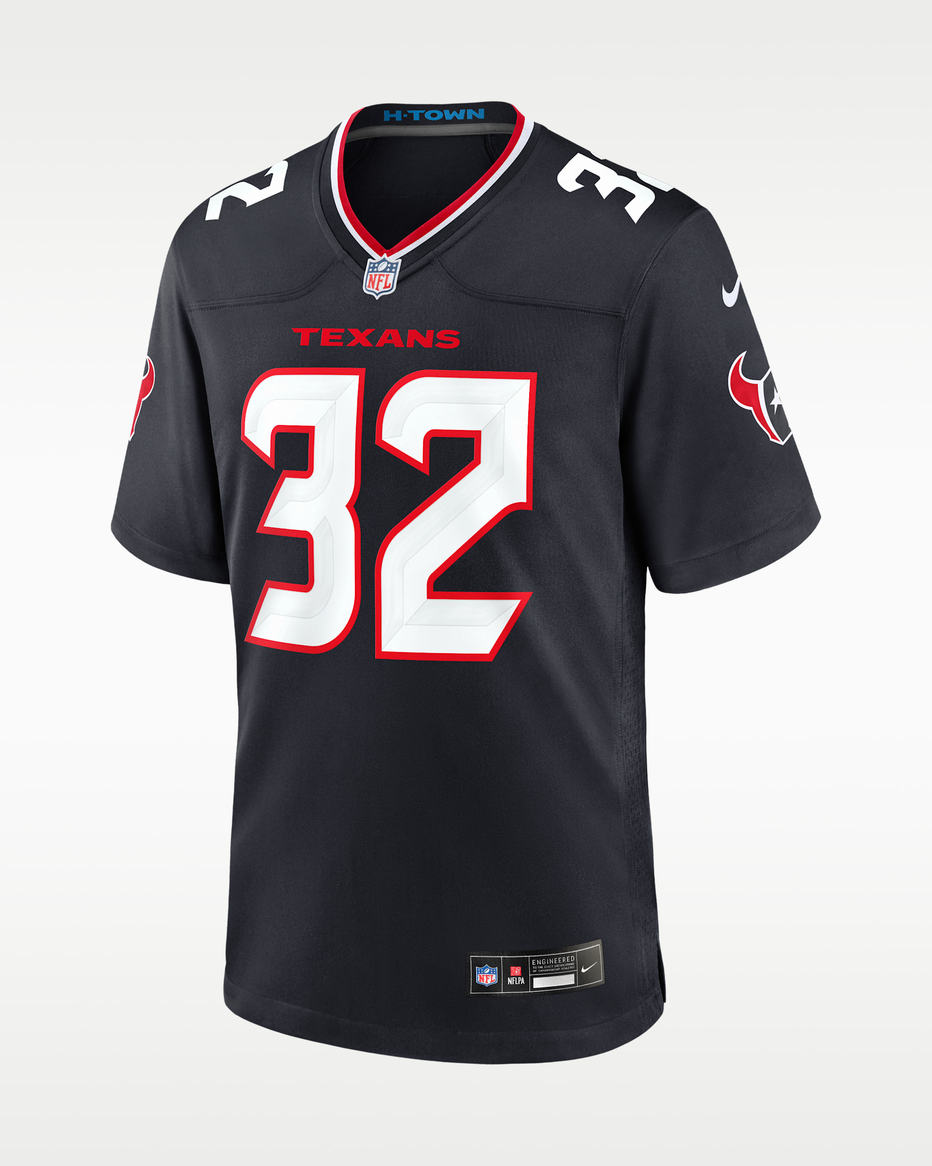 Jersey Nike de la NFL Game para hombre David Montgomery Houston Texans - Azul marino
