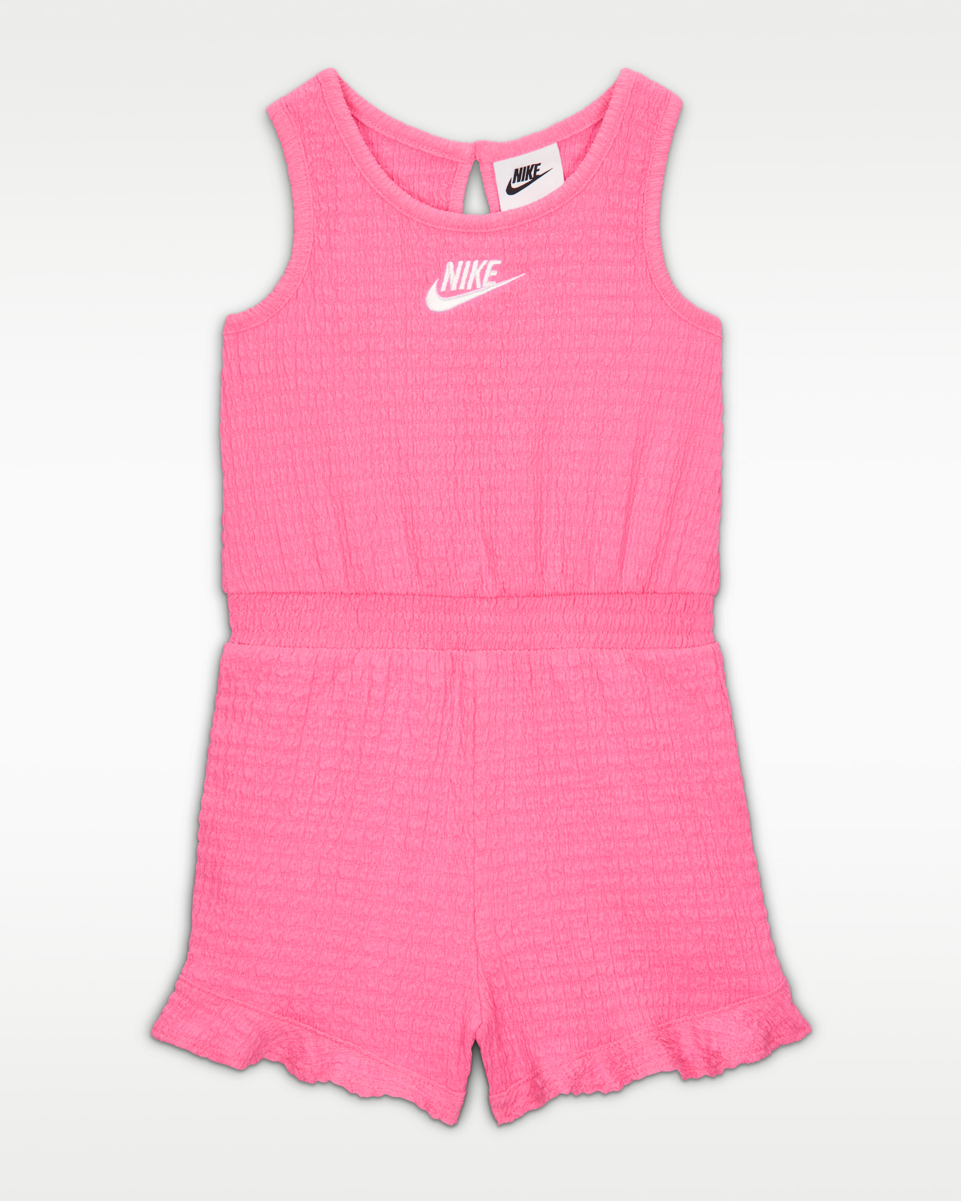 Nike Baby Textured Romper - Pink Glow