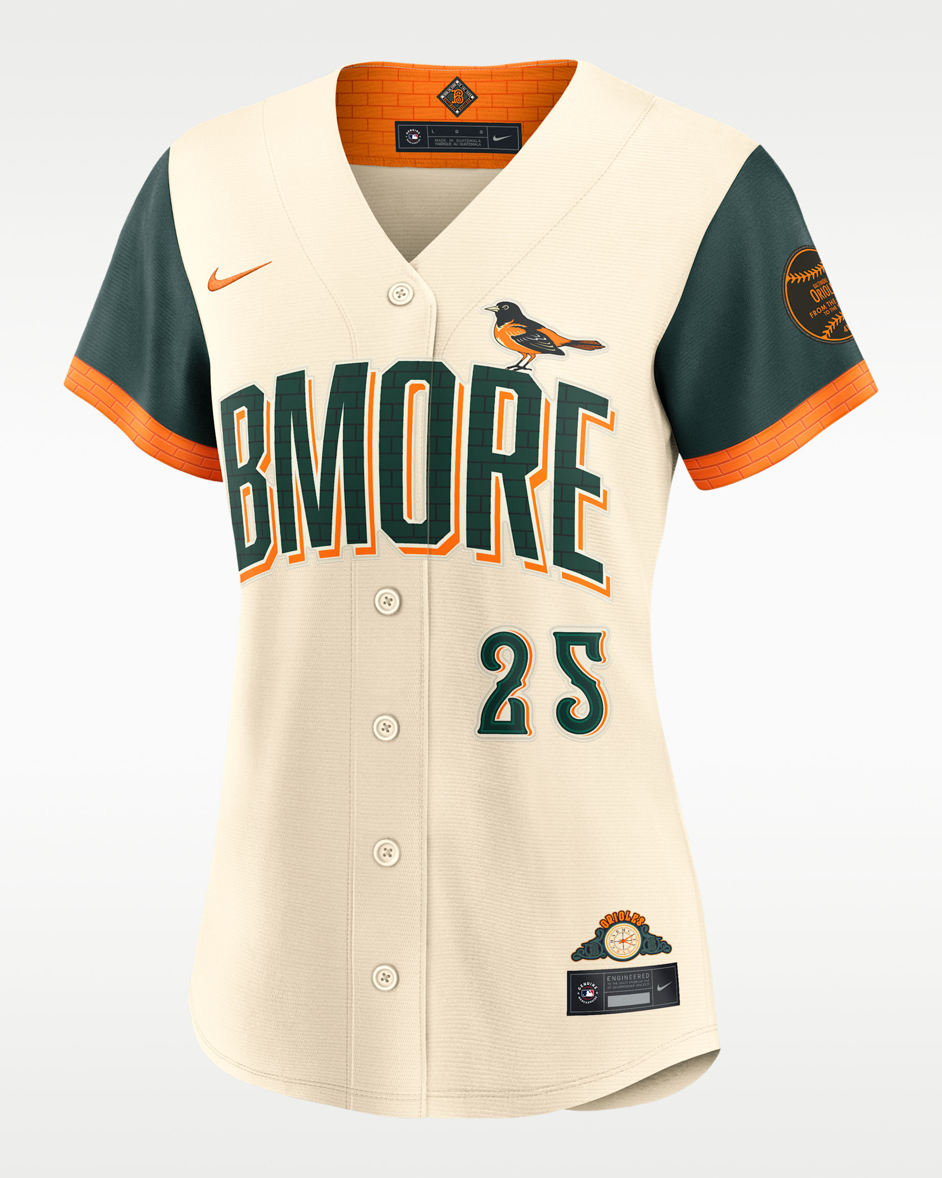 Pete Alonso Baltimore Orioles City Connect Women's Nike MLB Stadium Jersey - Natural
