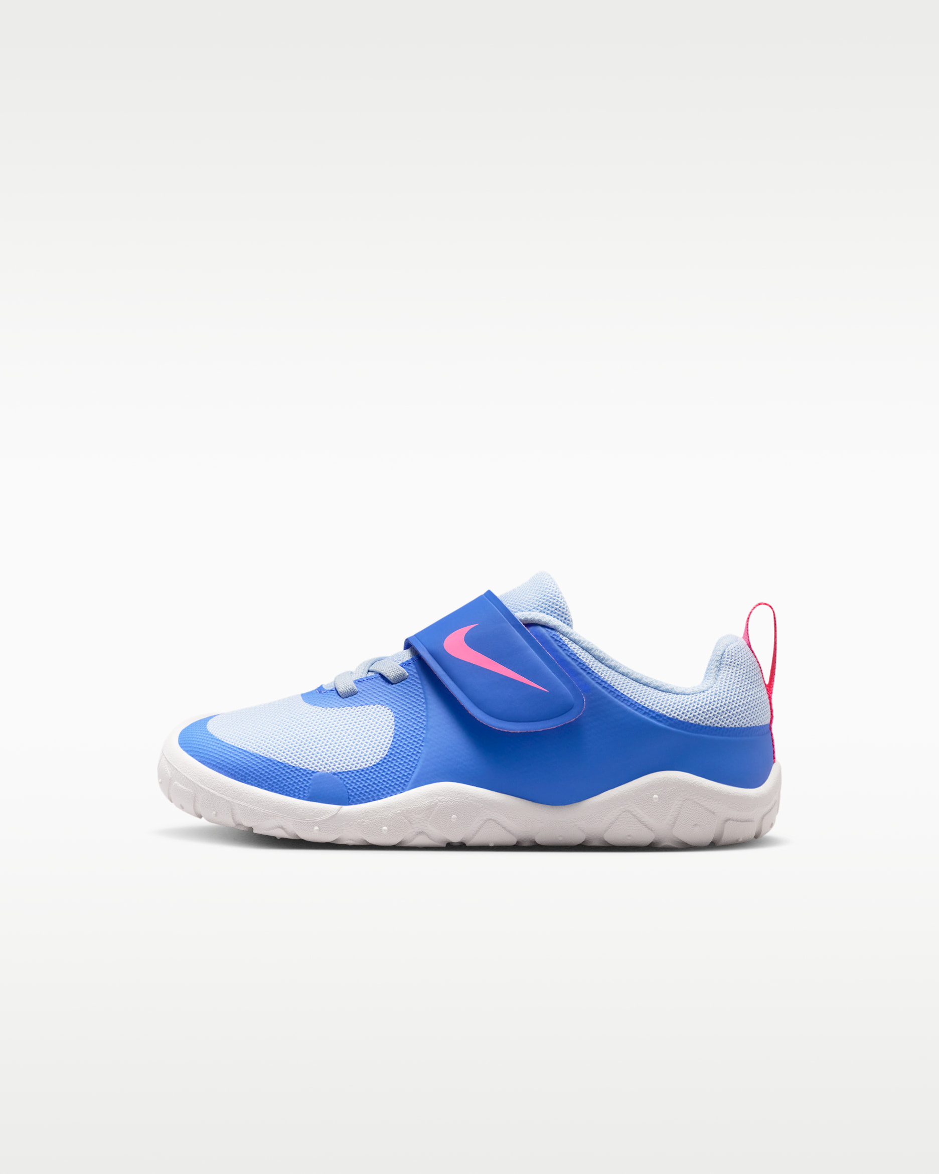 Nike Swoosh 1 Essential Little Kids' Shoes - Medium Blue/Hydrogen Blue/Summit White/Pink Glow