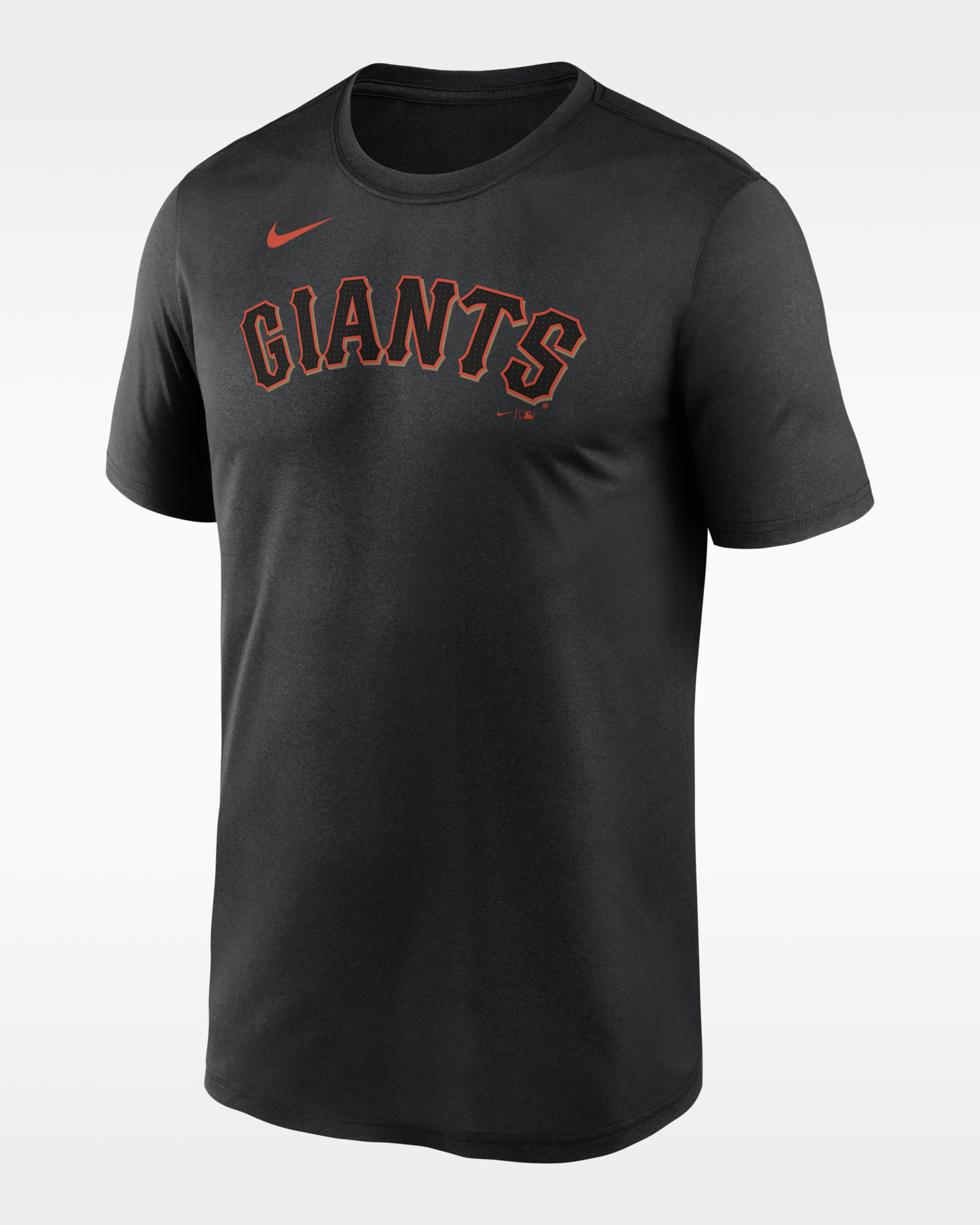 San Francisco Giants Fuse Wordmark Legend Men's Nike Dri-FIT MLB T-Shirt - Black