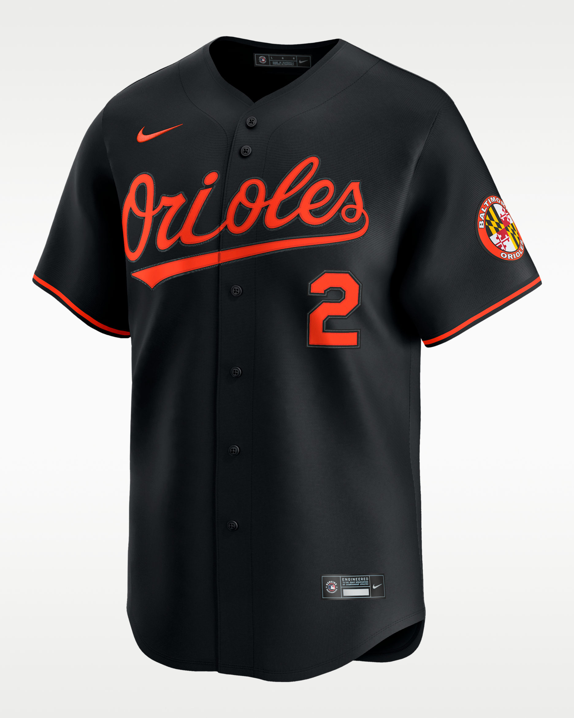 Jersey Nike Dri-FIT ADV de la MLB Limited para hombre Gunnar Henderson Baltimore Orioles - Negro