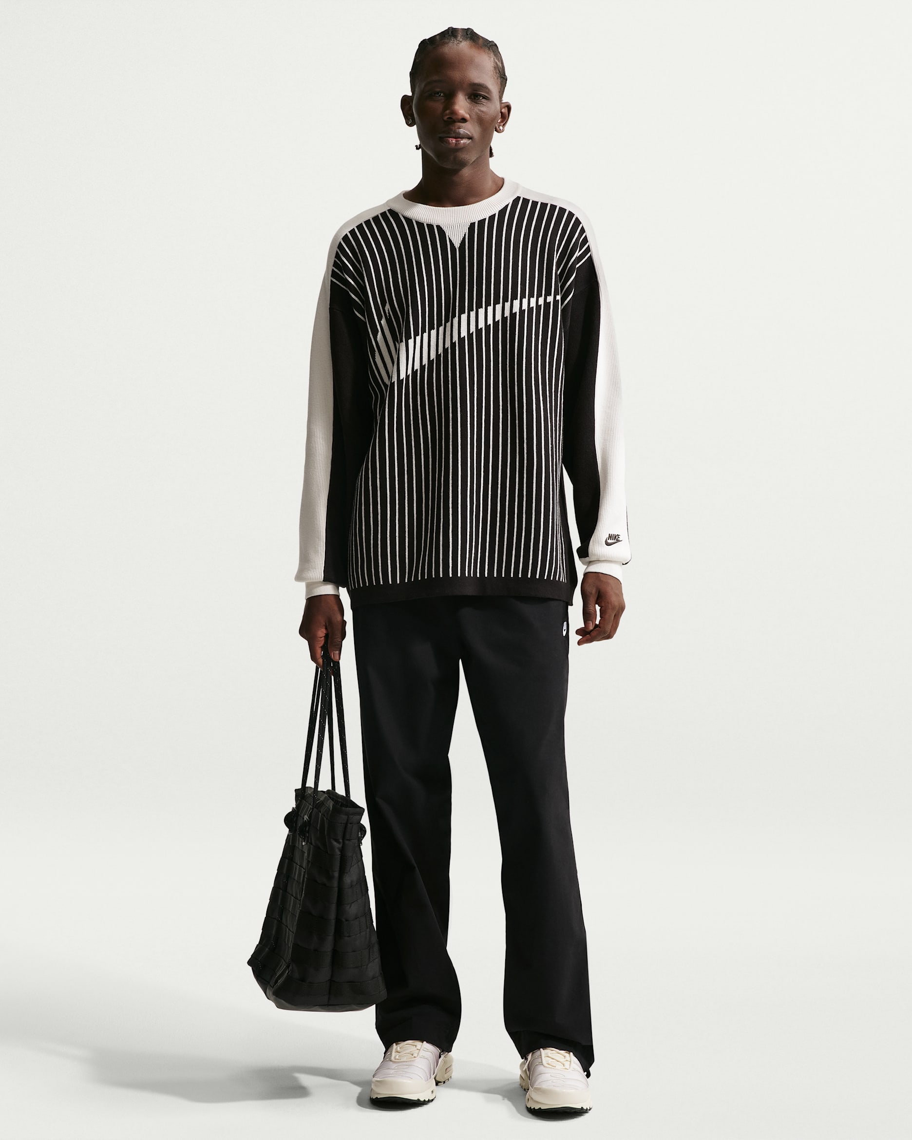 Nike Sportswear Club Men's Trousers - Black/White