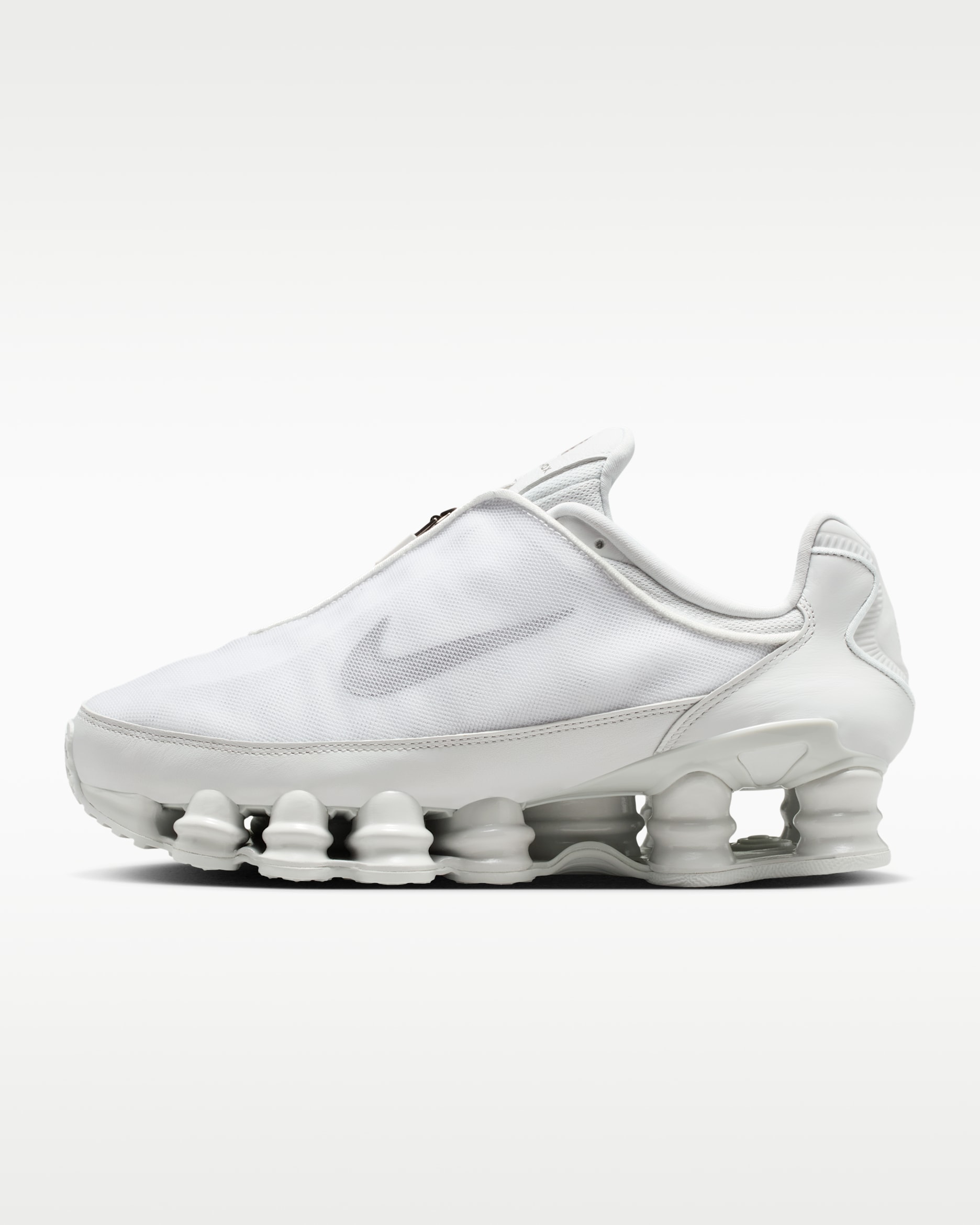 Buty damskie Nike Shox TL - Photon Dust/Off White/Team Red/Pencil Point