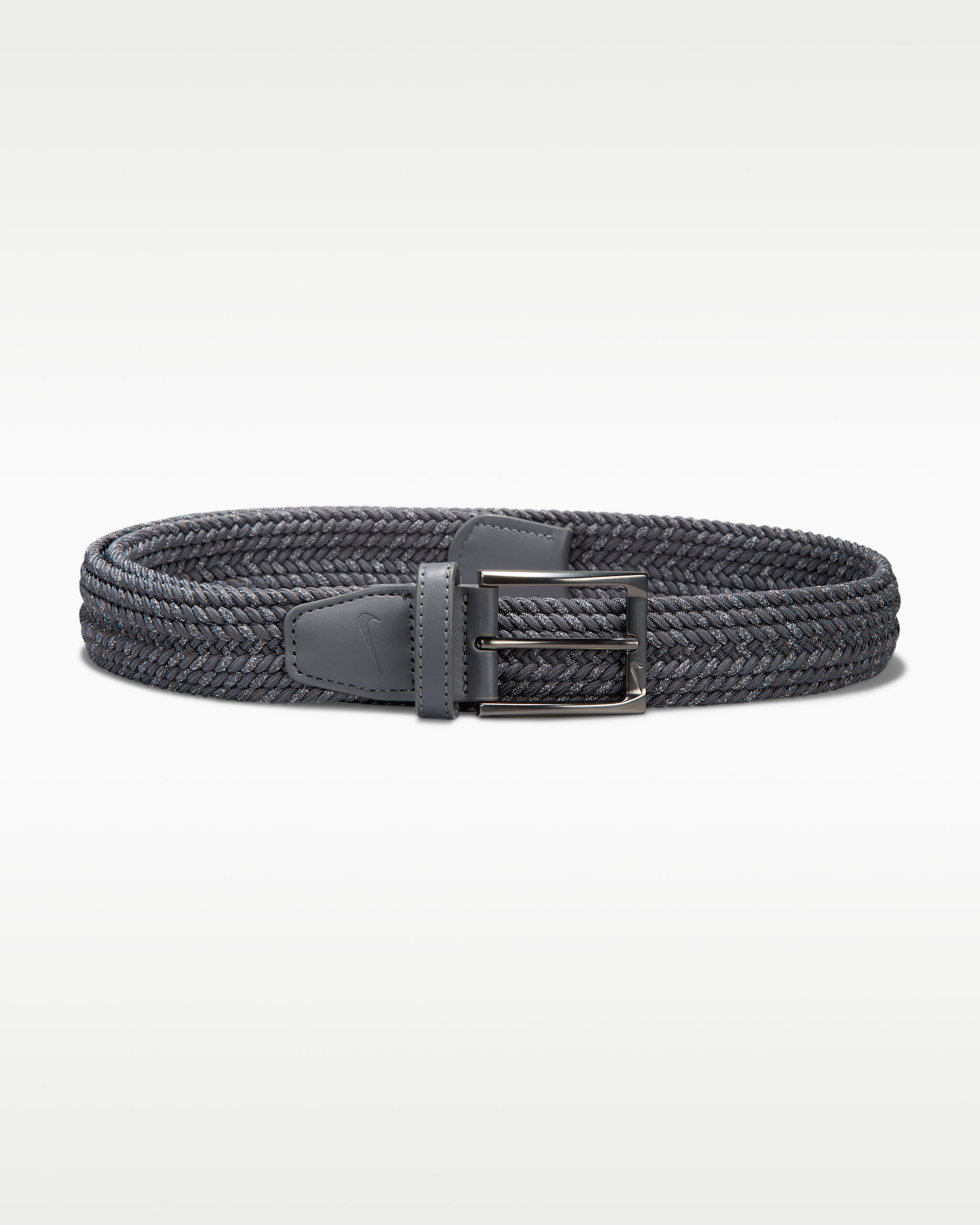 Cinturón de tejido Woven elástico para mujer Nike - Gris oscuro