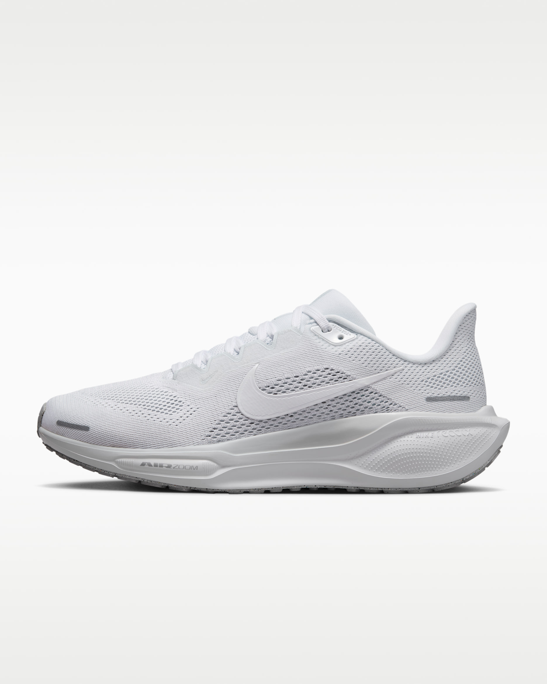 Tenis de correr en pavimento para mujer Nike Pegasus 41 - Blanco/Platino puro/Plata metalizado/Blanco