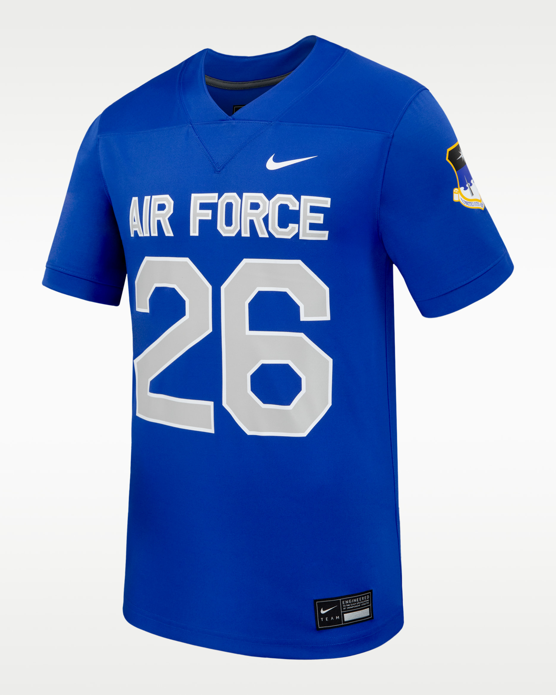 Air Force Men's Nike College Untouchable Game Jersey - Royal