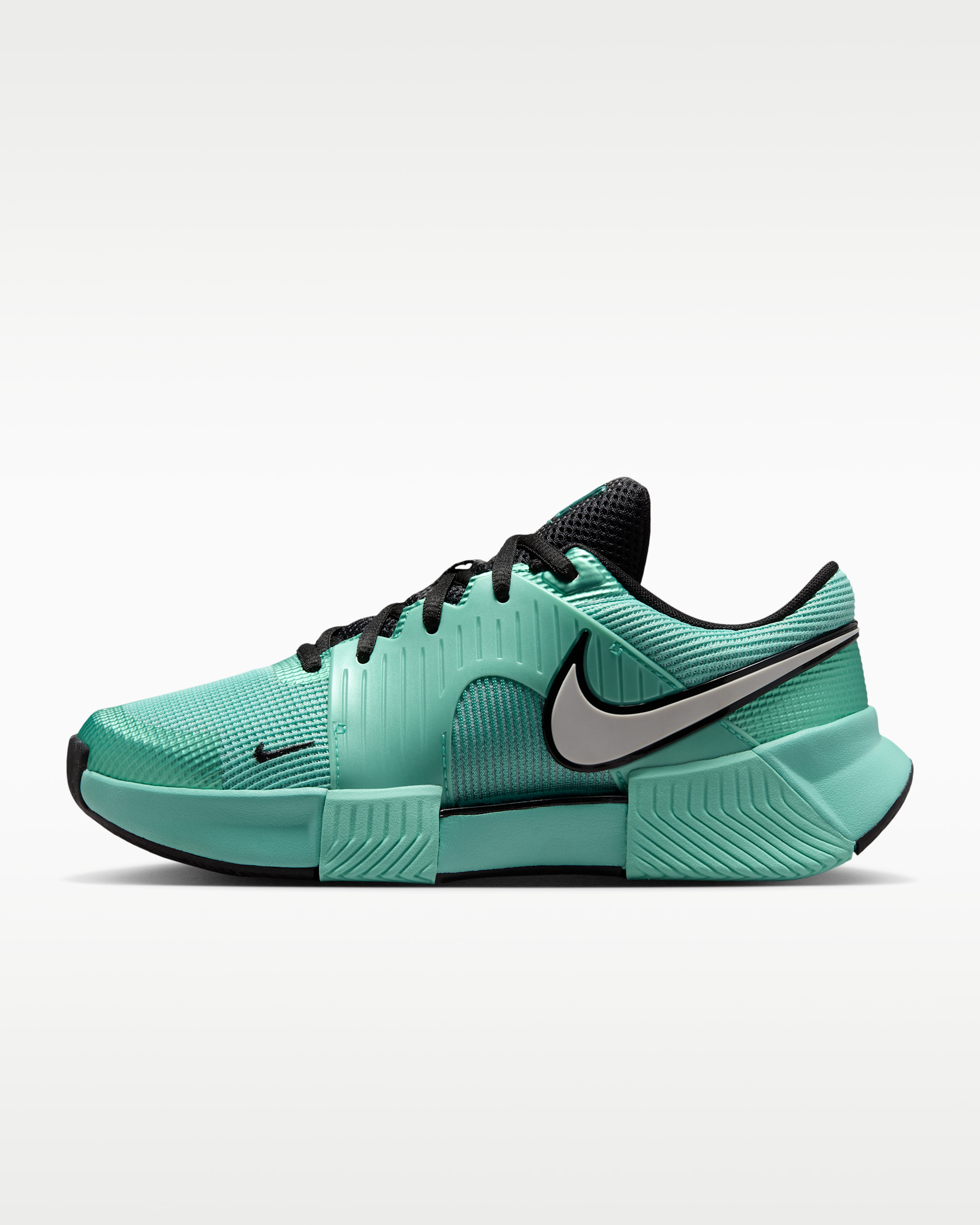 Nike GP Challenge 1.5 PRM Women's Hard Court Tennis Shoes - Mint/Black/Pure Platinum