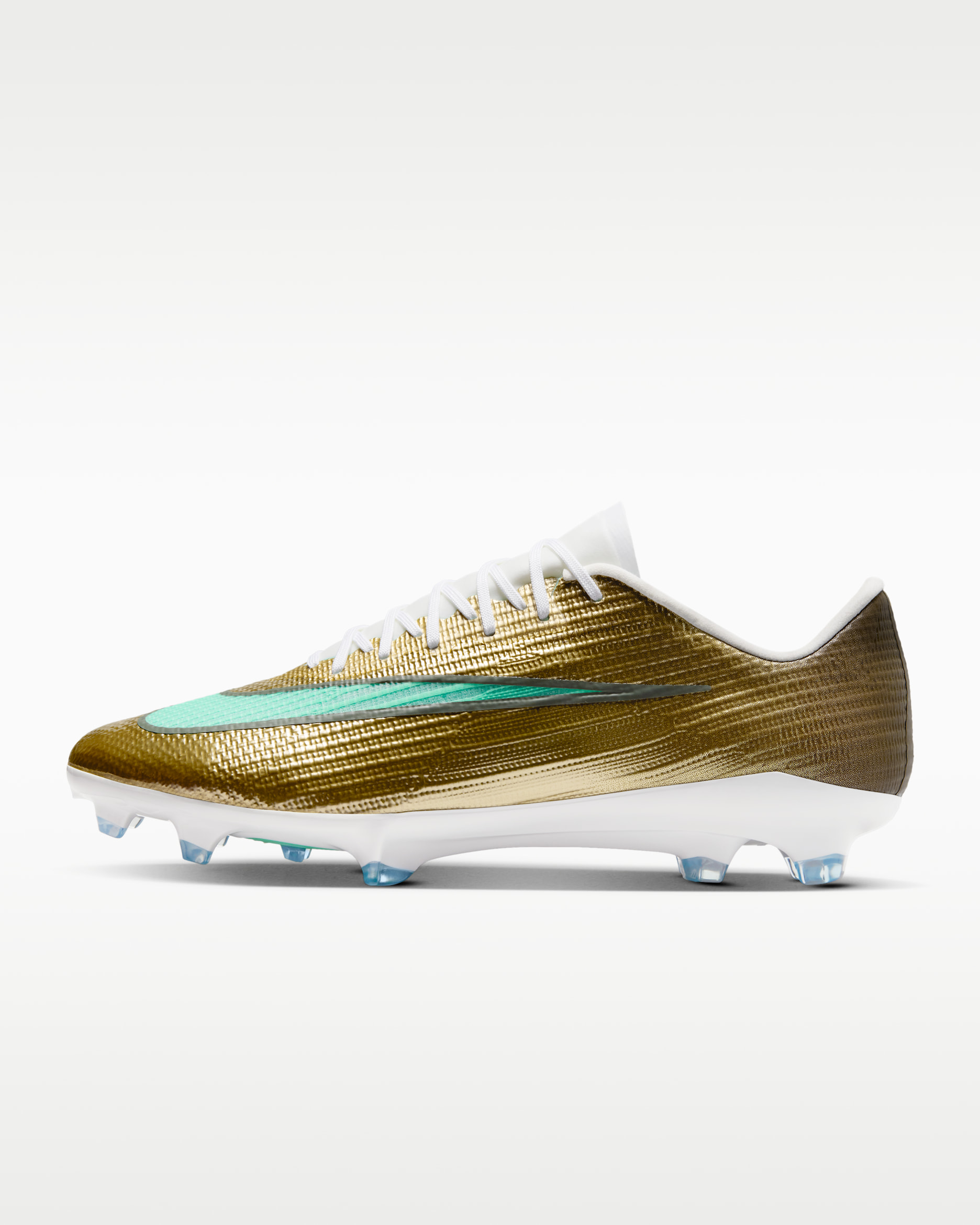Nike Mercurial Superfly 11 Pro 'Kylian Mbappé' Firm-Ground Low-Top Football Boots - Metallic Gold/Green Glow