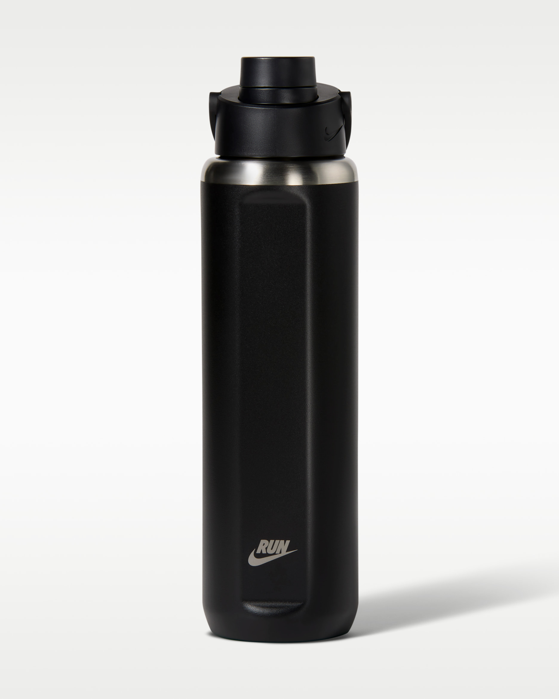 Botella de acero inoxidable (710 ml) Nike Recharge - Negro/Negro/Acero