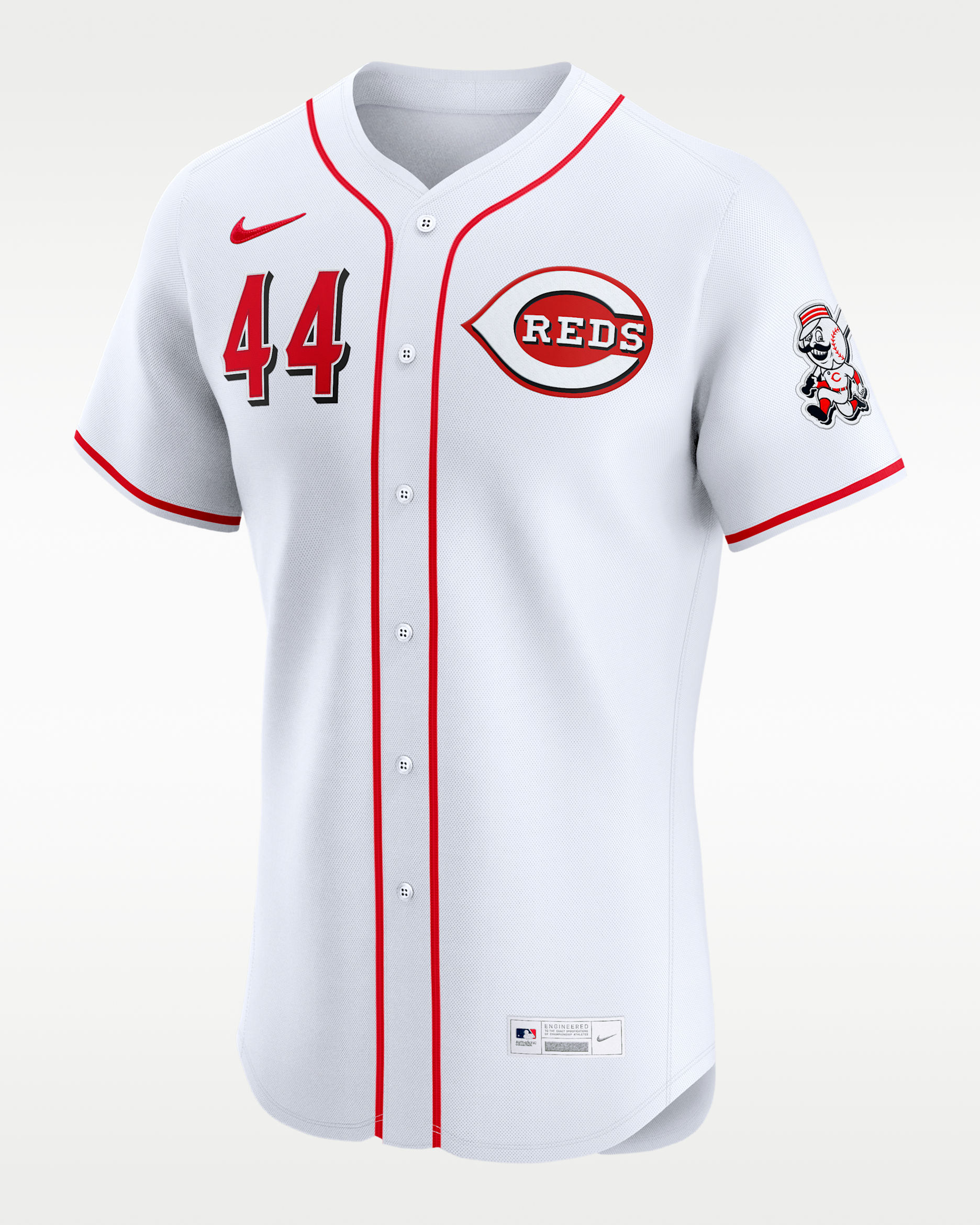 Elly De La Cruz Cincinnati Reds Men's Nike Dri-FIT ADV MLB Elite Jersey - White