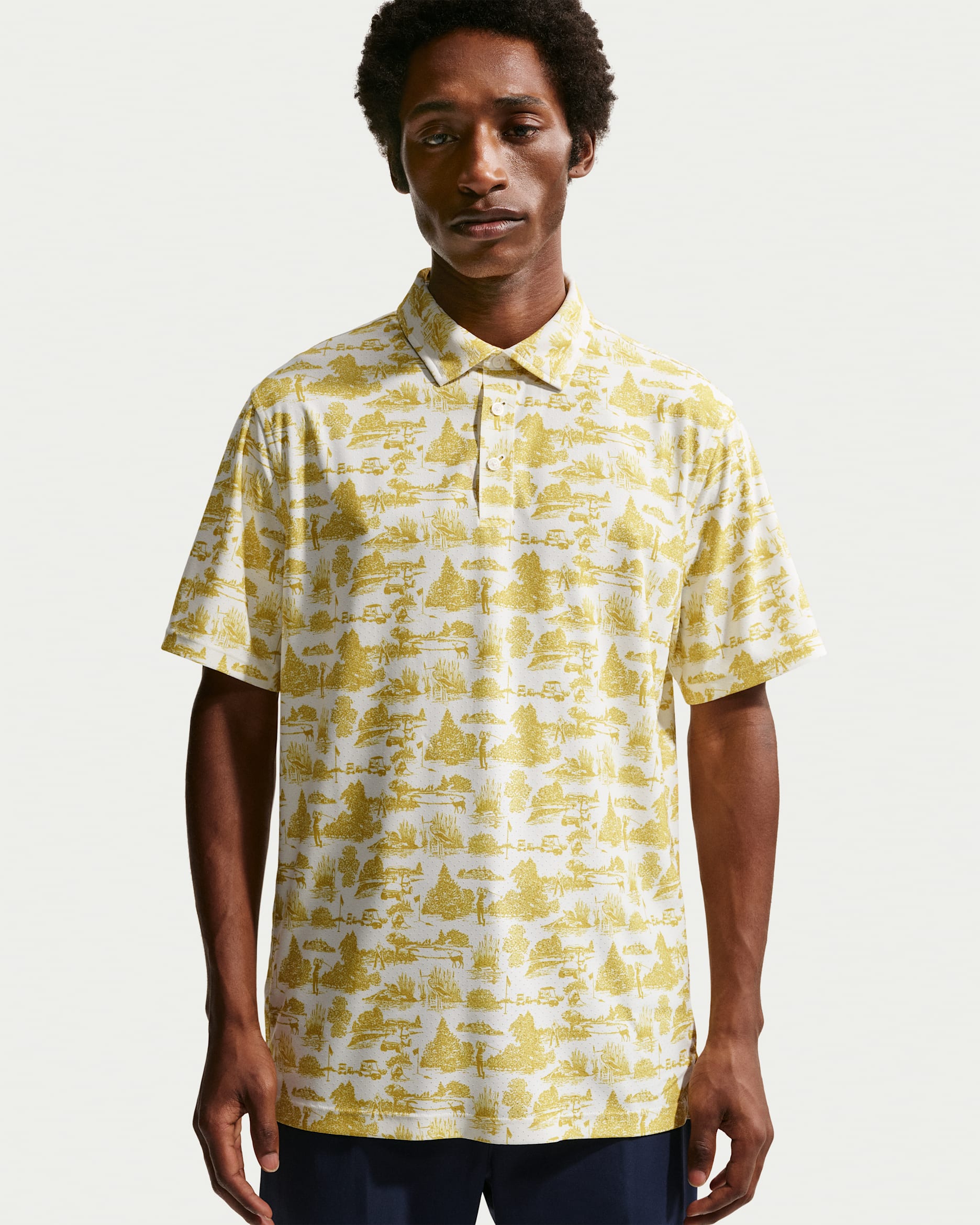 Polo de golf Dri-FIT para hombre Nike Tailored Performance - Cuarzo azafrán/Cuarzo azafrán