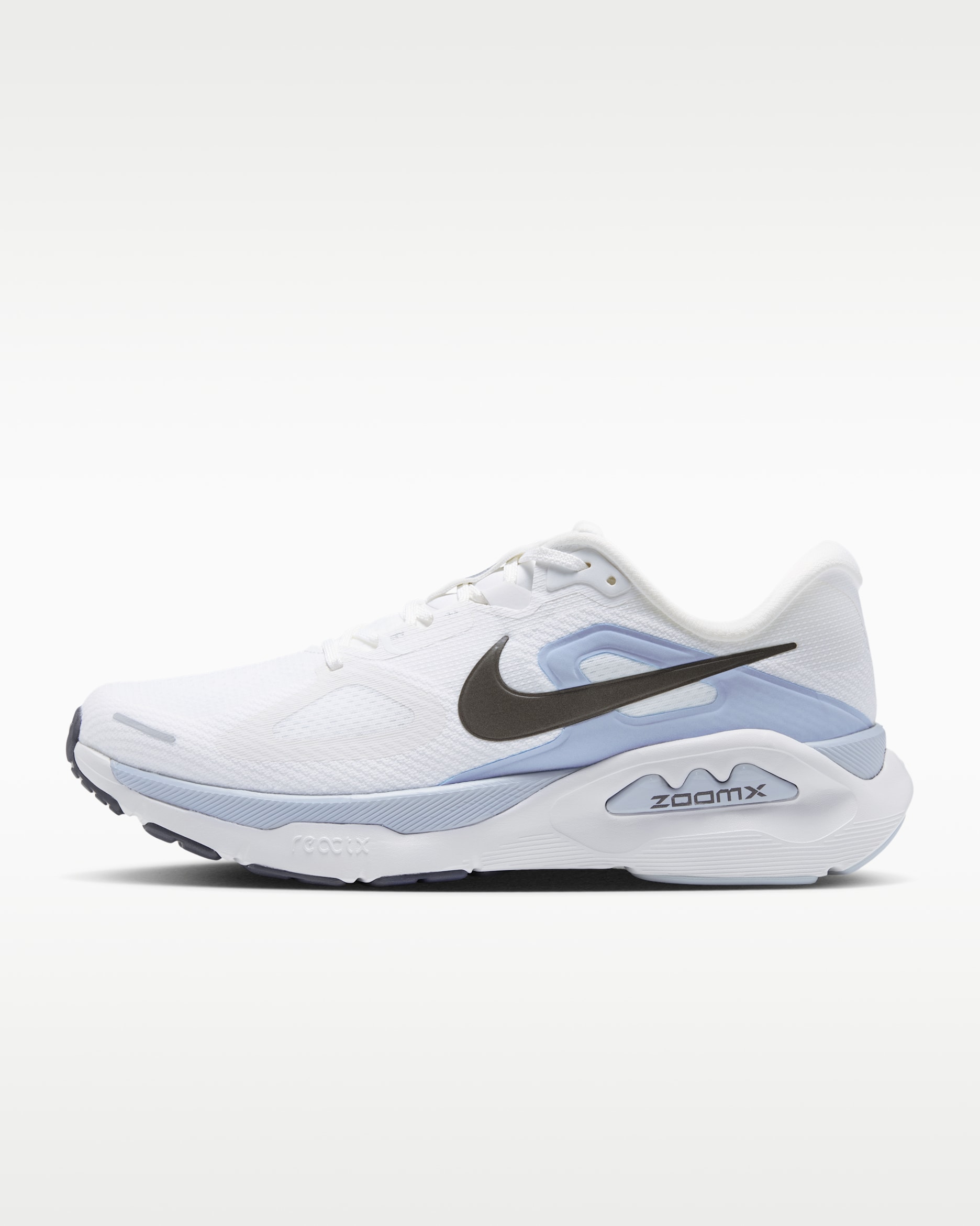 Nike Structure Plus 男款路跑鞋 - Summit White/Light Armory Blue/Football Grey/Metallic Dark Grey