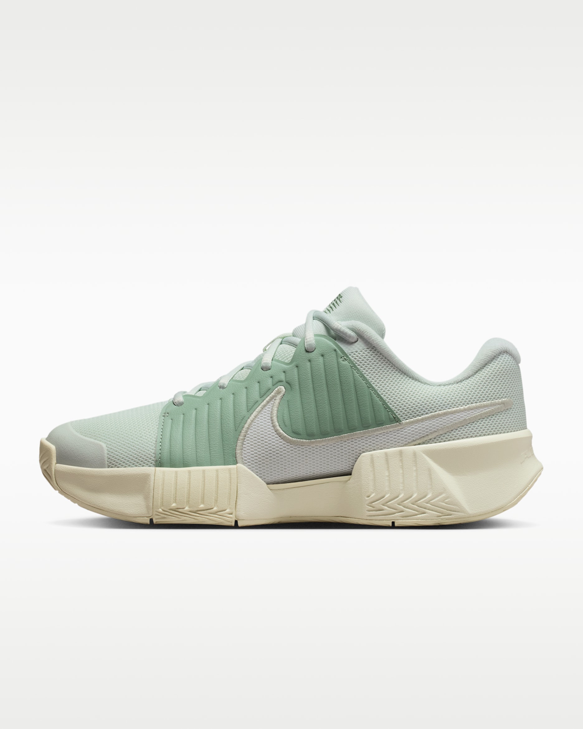 Tenis de tenis para cancha dura para mujer Nike GP Challenge Pro - Vapor/Verde ligero/Mar de cristal/Blanco