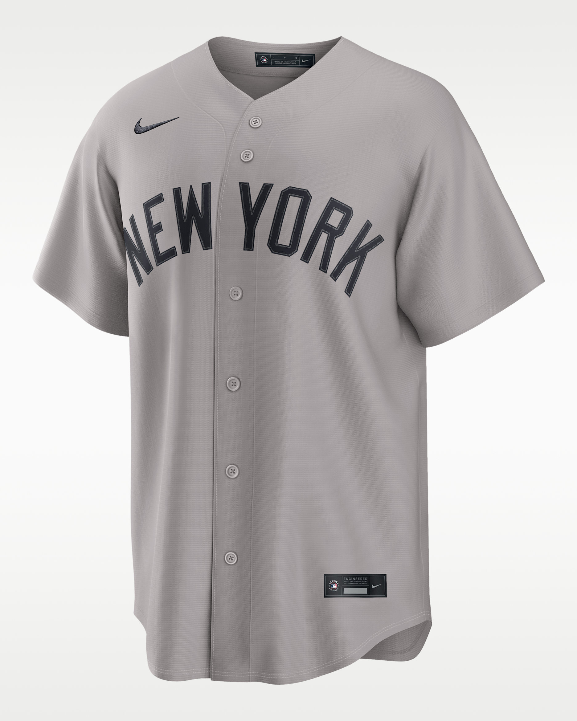 Giancarlo Stanton New York Yankees Men's Nike MLB Replica Jersey - Grey