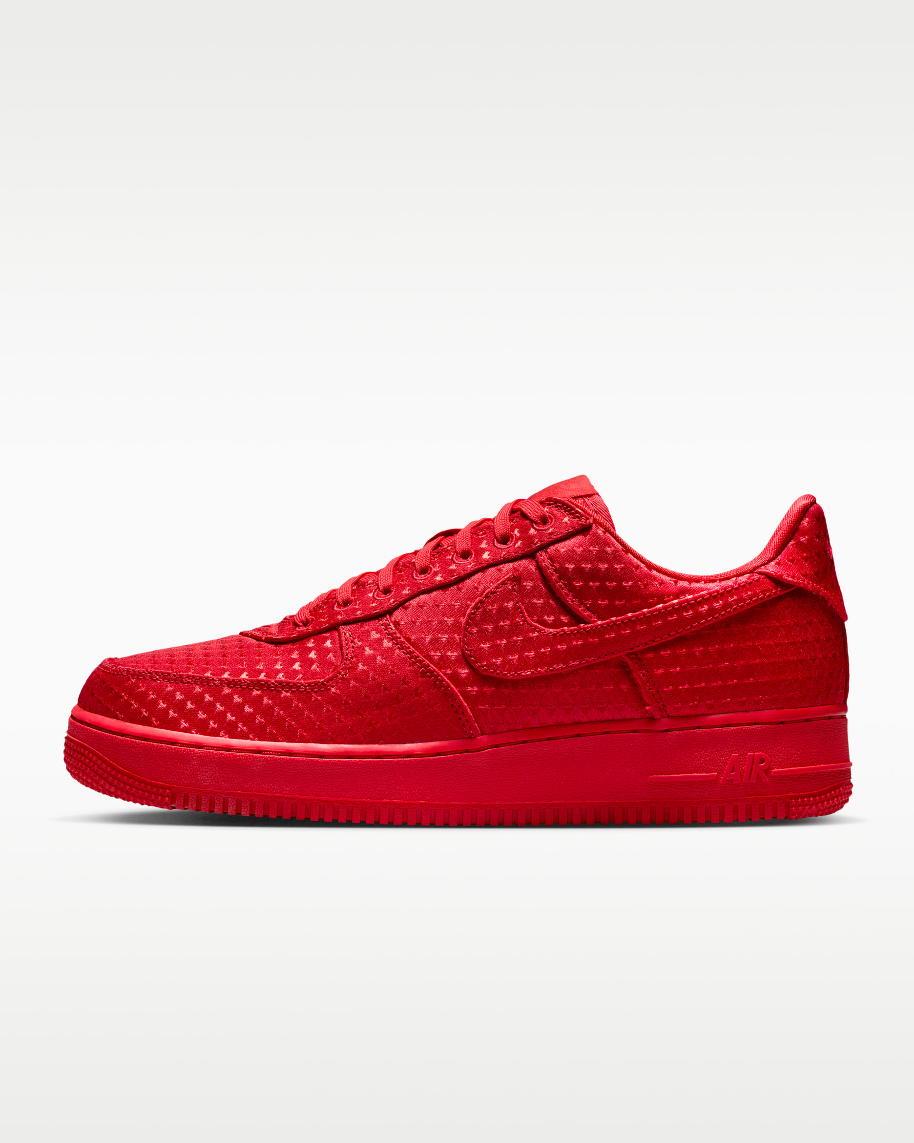 Nike Air Force 1 Retro "Valentine’s Day" Men's Shoes - University Red/Black/University Red