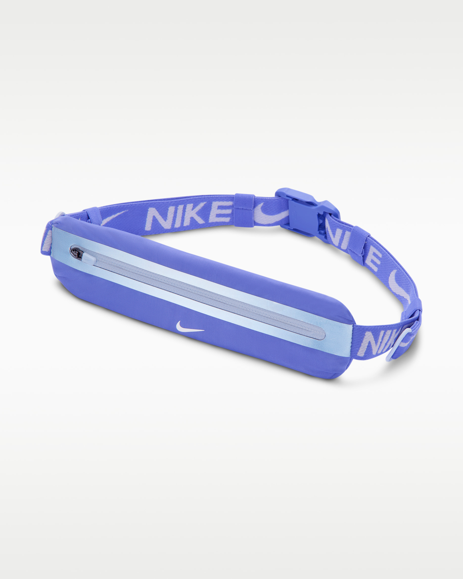 Midjeväska för löpning Nike Slim 4.0  - Sapphire/Hydrogen Blue/Vit