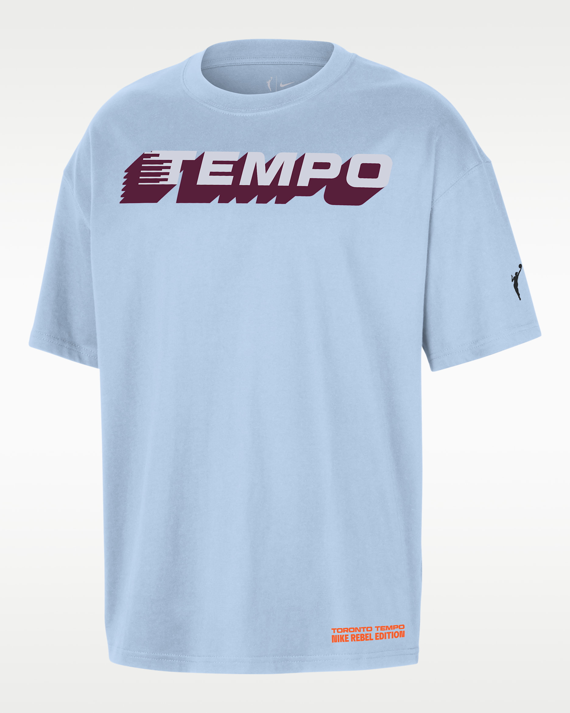 Toronto Tempo Nike WNBA T-Shirt - Hydrogen Blue