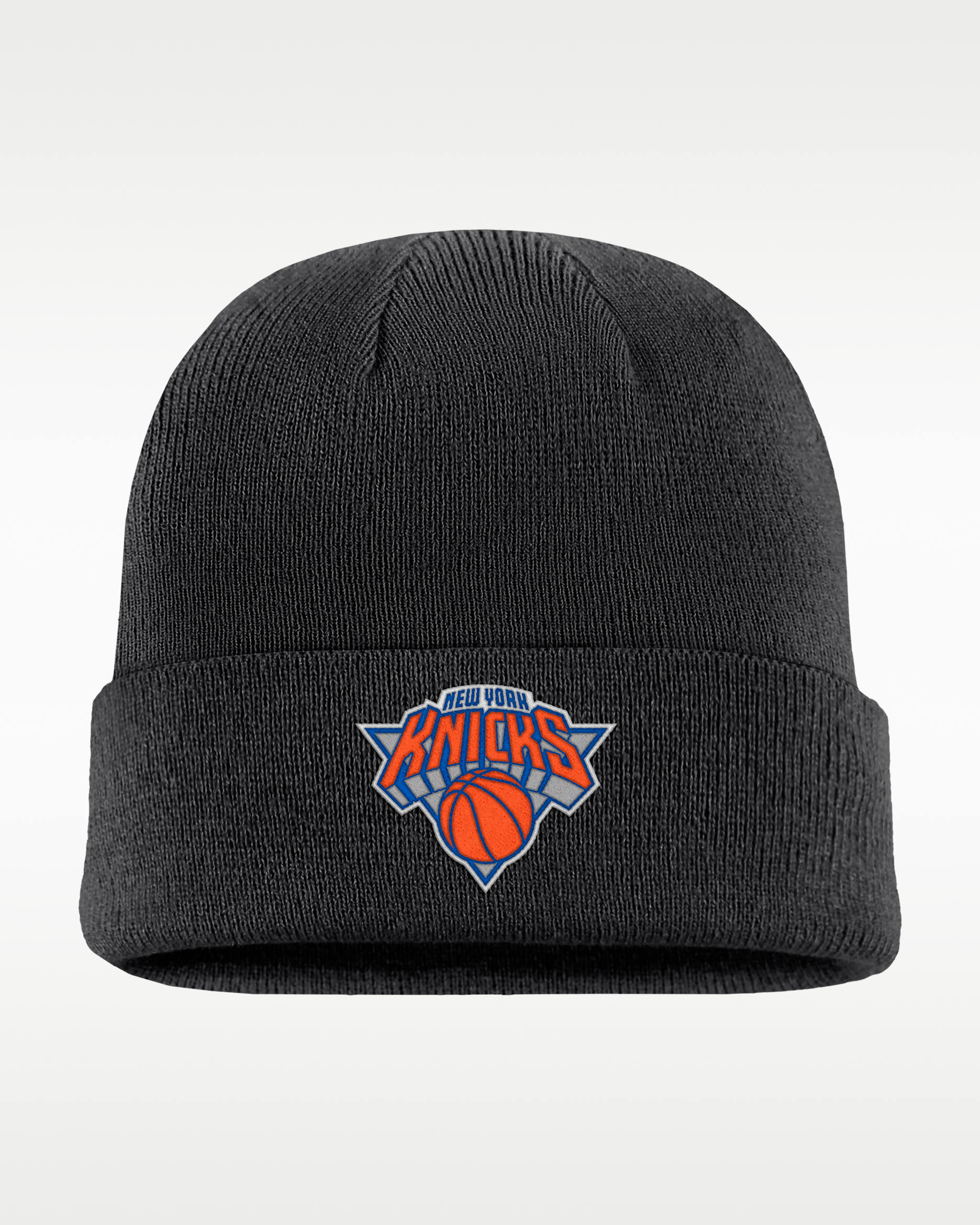New York Knicks Peak Nike Hardwood Classics Beanie - Black