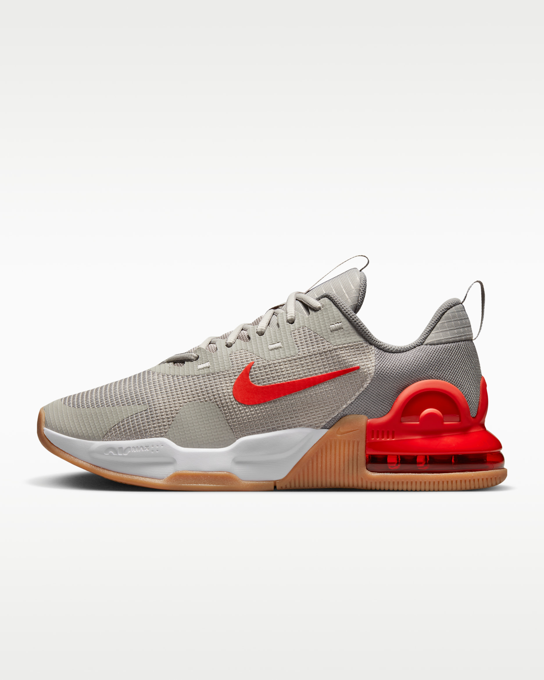 ナイキ エア マックス アルファ トレーナー 5 メンズ ワークアウトシューズ - コブルストーン/フラットピューター/ホワイト/ライトクリムゾン