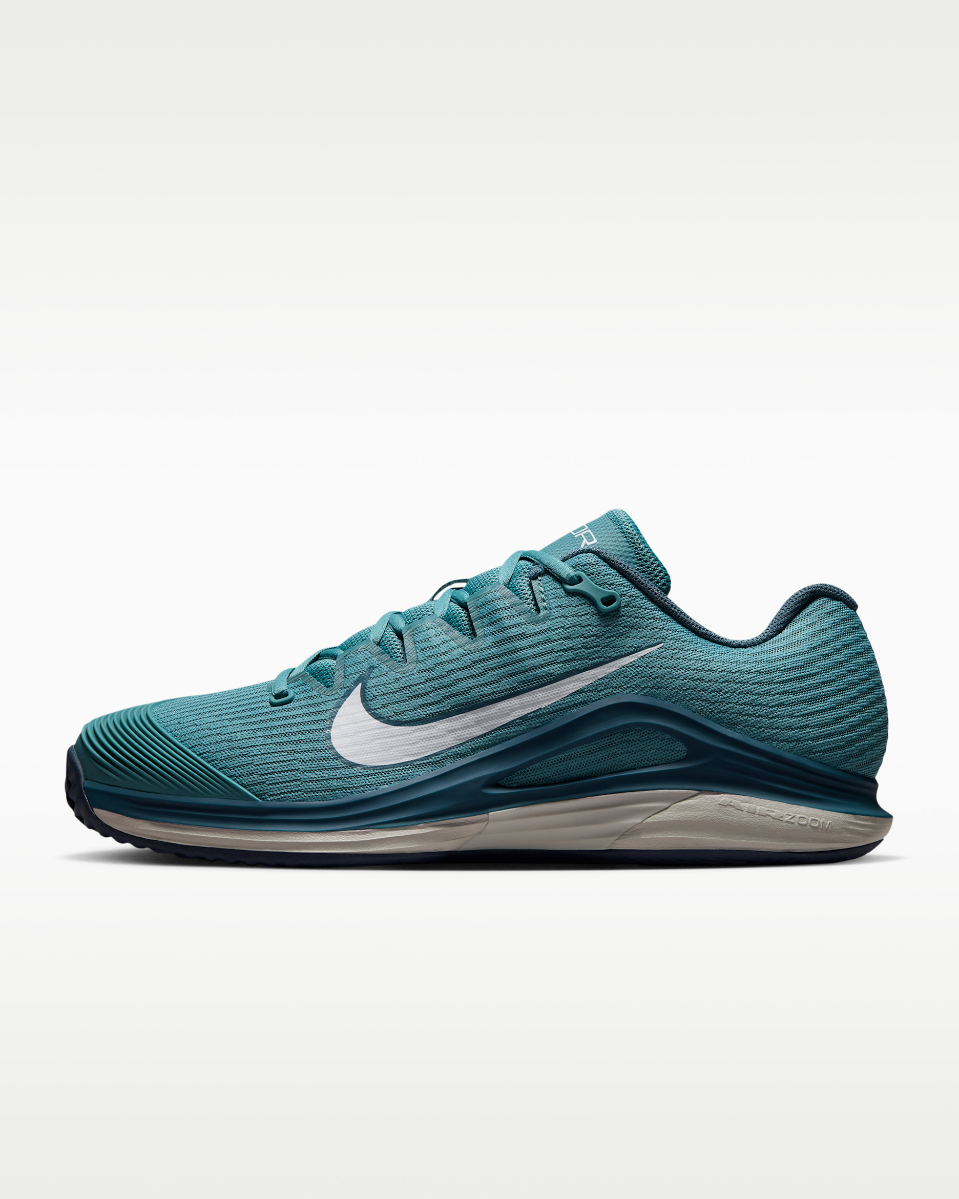 Nike Vapor 12 Clay Court Tennisschuh (Herren) - Smokey Blue/Light Bone/New Slate/Weiß