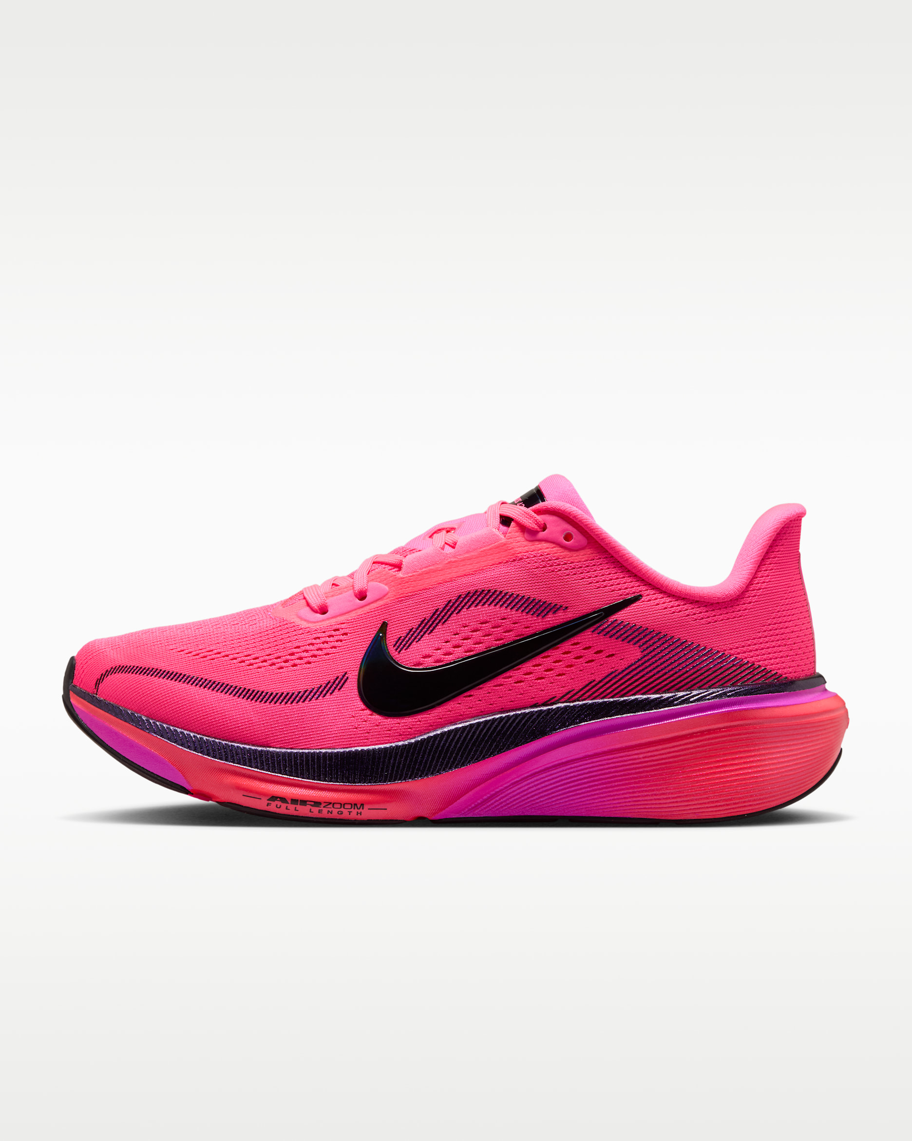 Nike Pegasus 42 Women's Road-Running Shoes - Hyper Pink/Laser Crimson/Fuchsia Blast/Black
