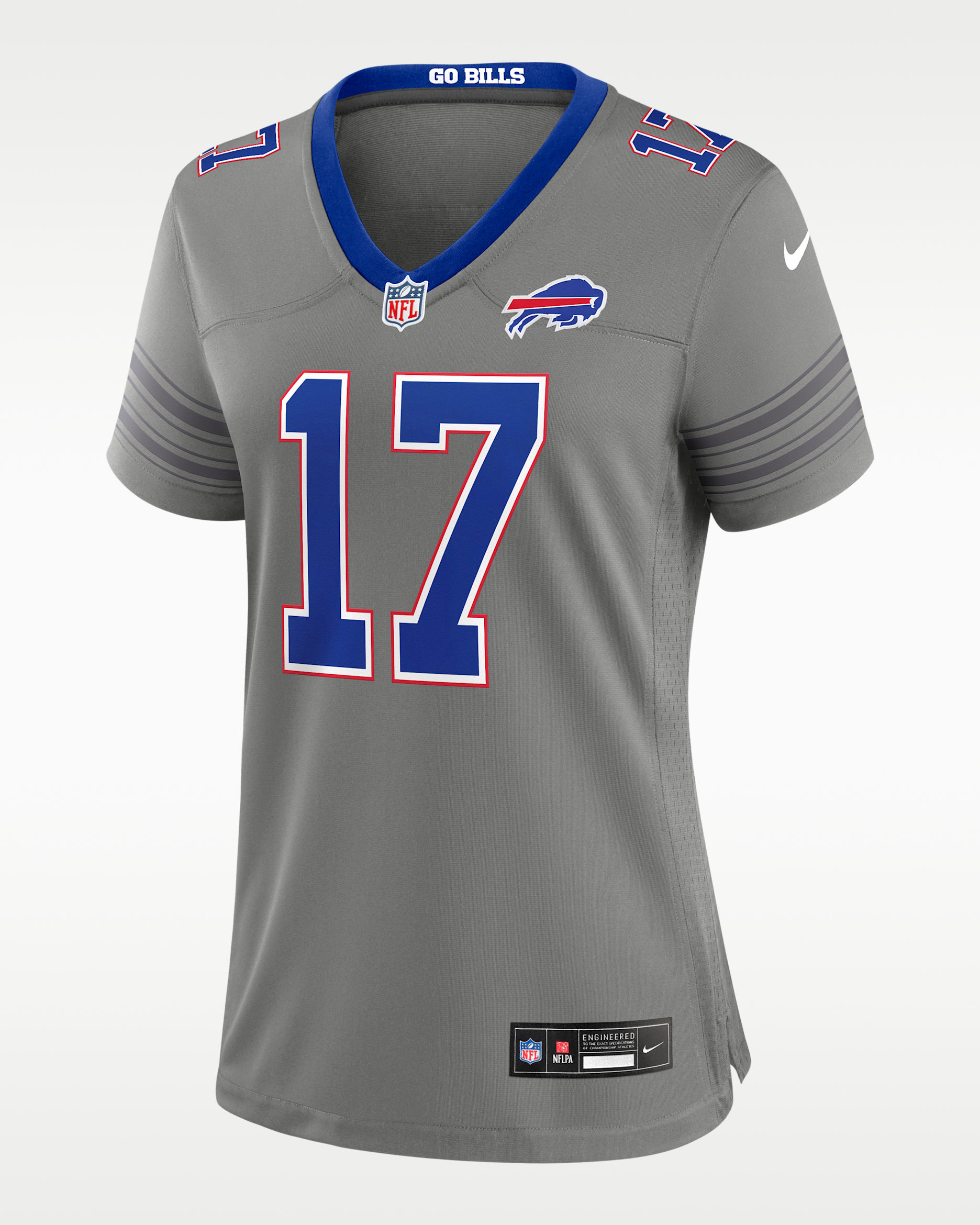 Josh Allen Buffalo Bills Women's Nike NFL Game Jersey - Grey