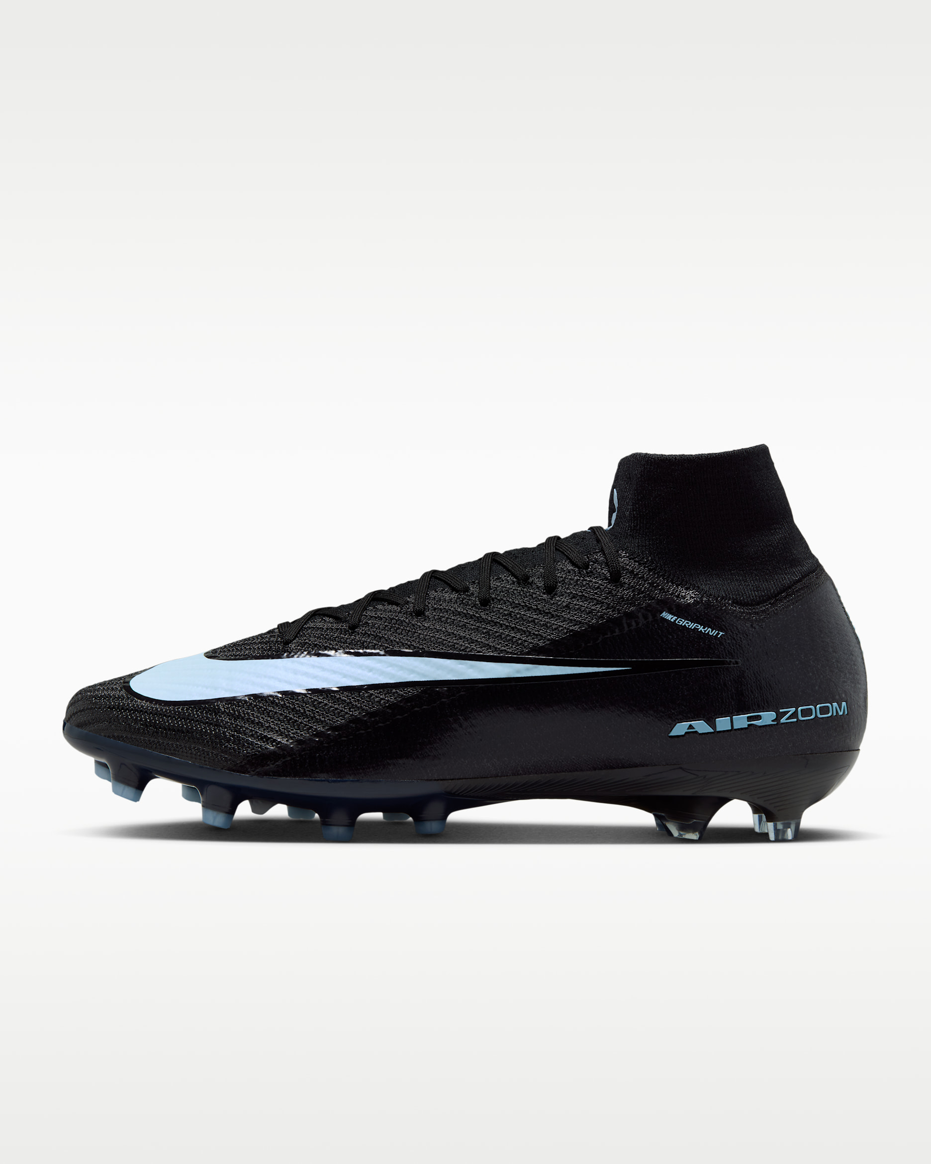Ποδοσφαιρικά παπούτσια ψηλού προφίλ AG-Pro Nike Mercurial Superfly 10 Elite - Μαύρο/Ice Blue