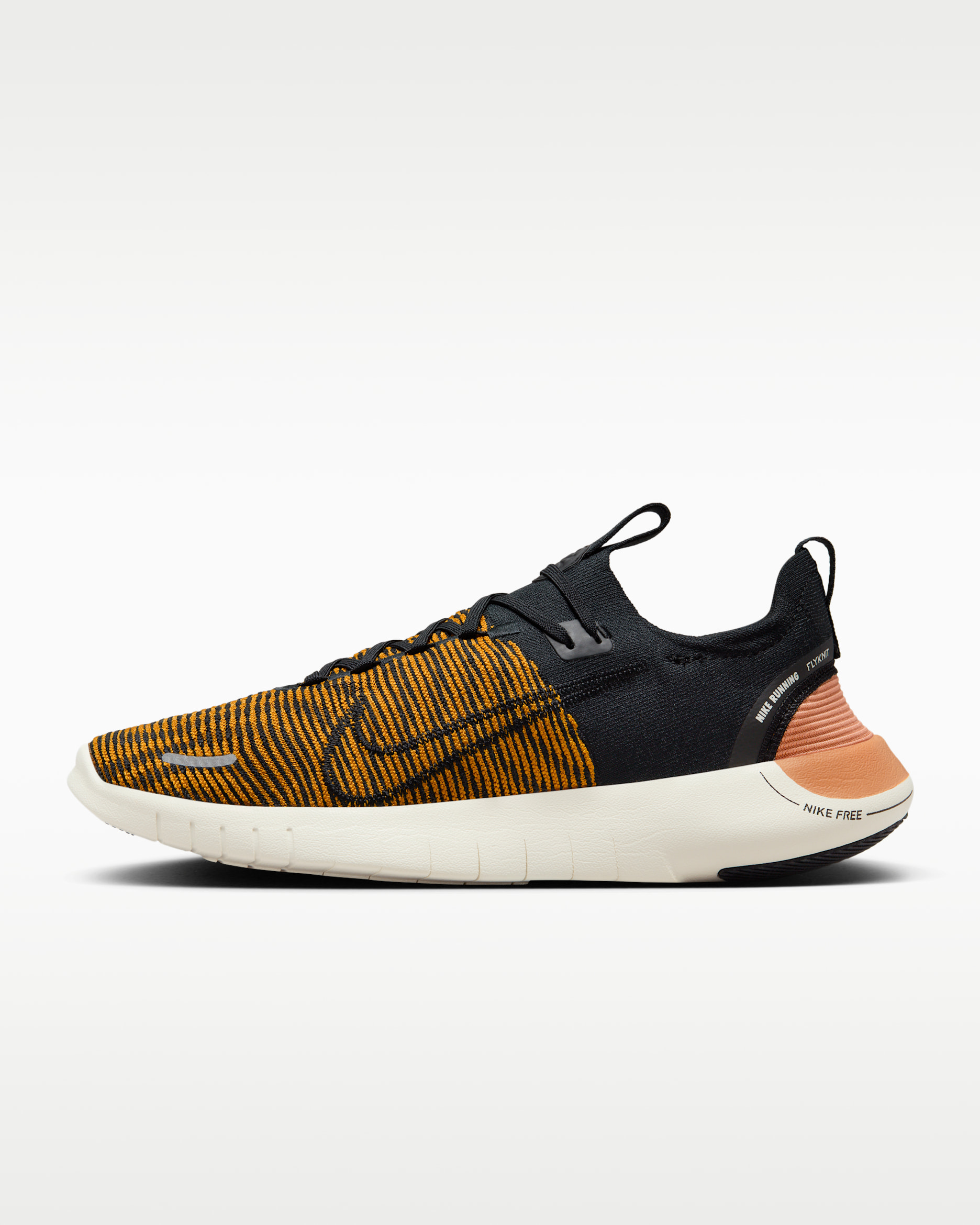 Nike Free RN NN 男款路跑鞋 - Bronzine/Amber Brown/Sea Glass/黑色