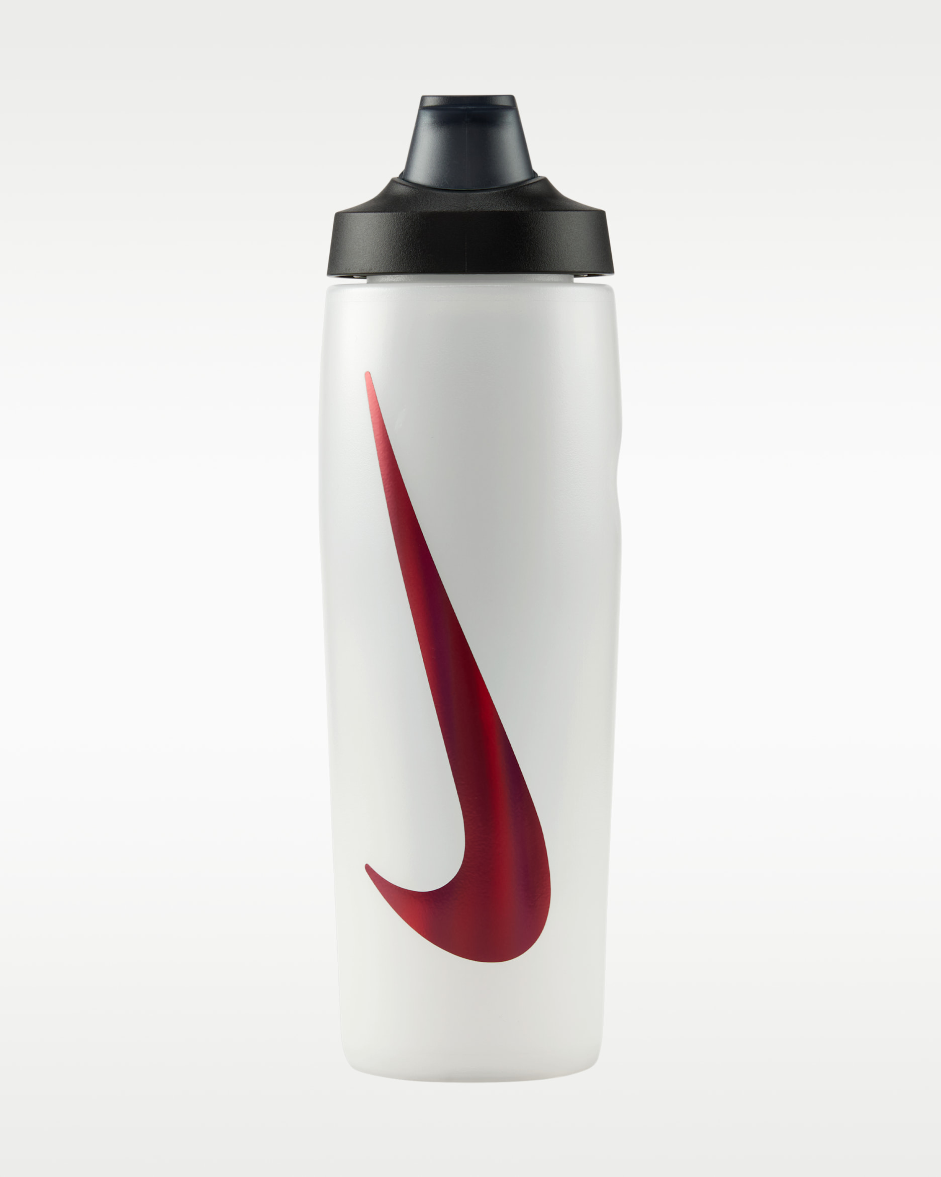 Nike Refuel összenyomható, zárható fedelű vizespalack (700 ml) - Fehér/Fekete/Hyper Crimson