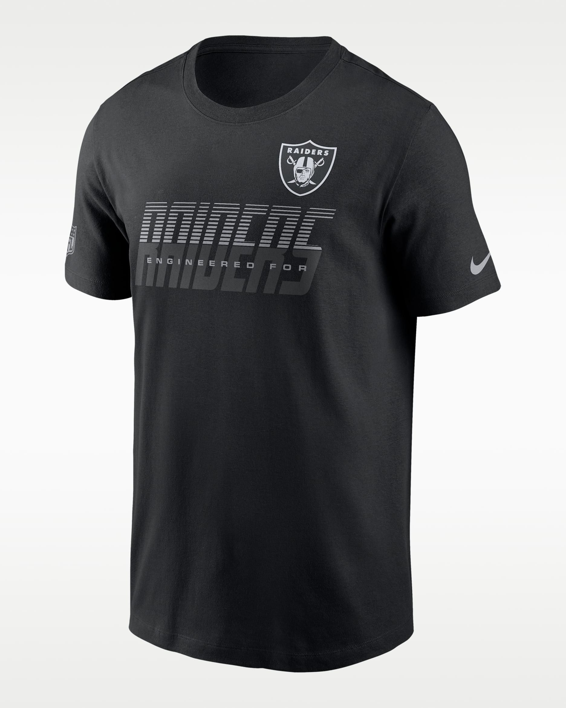 Las Vegas Raiders Sideline Team Issue Men's Nike Dri-FIT NFL T-Shirt - Black