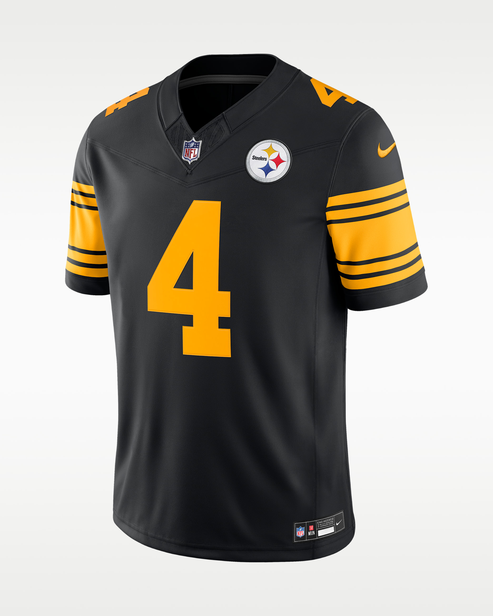 DK Metcalf Pittsburgh Steelers Men's Nike Dri-FIT NFL Limited Jersey - Black