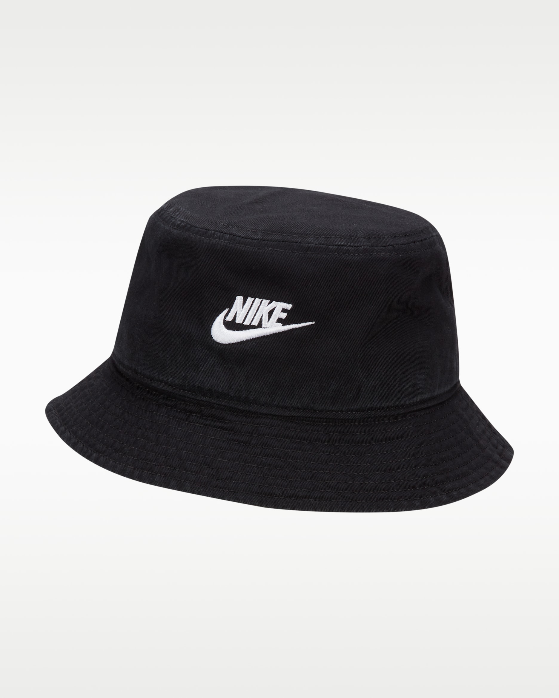Nike Apex Futura Sombrero tipo pescador Futura con efecto lavado - Negro/Blanco
