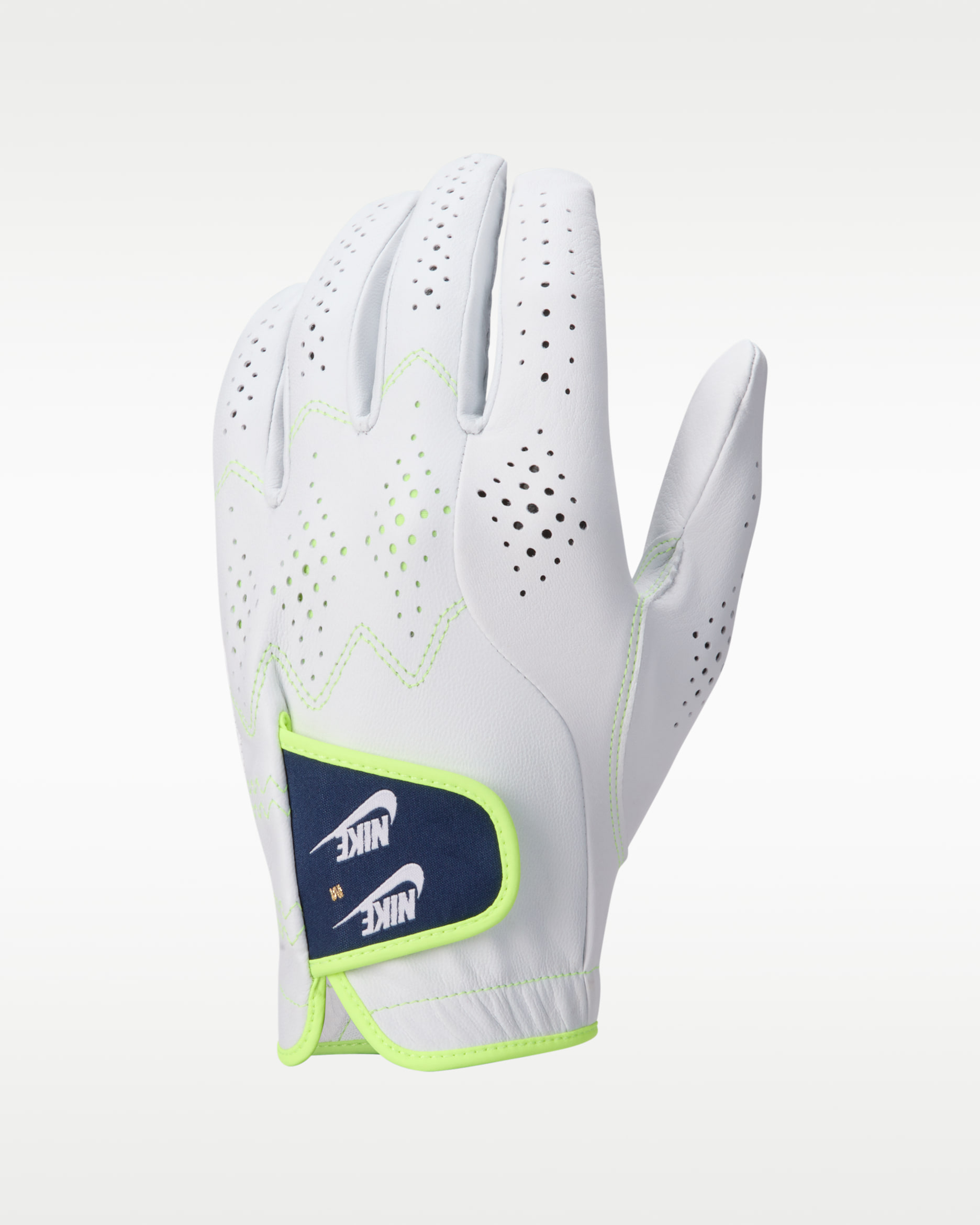 Nike Tour Classic 4 Men's Golf Glove (Left Cadet) - White/Volt Ice/Midnight Navy