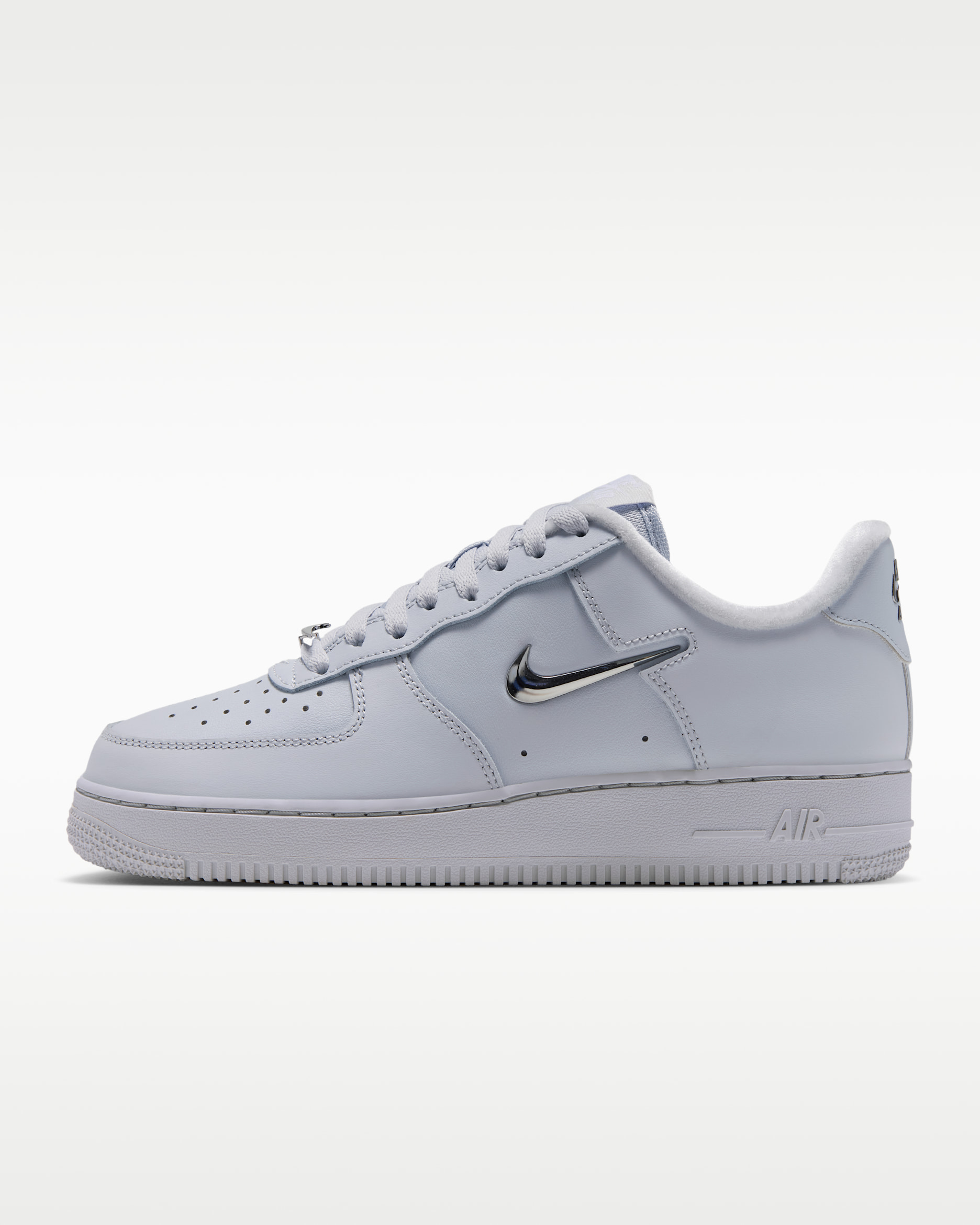 Nike Air Force 1 '07 Women's Shoes - Pure Platinum/White/Metallic Silver