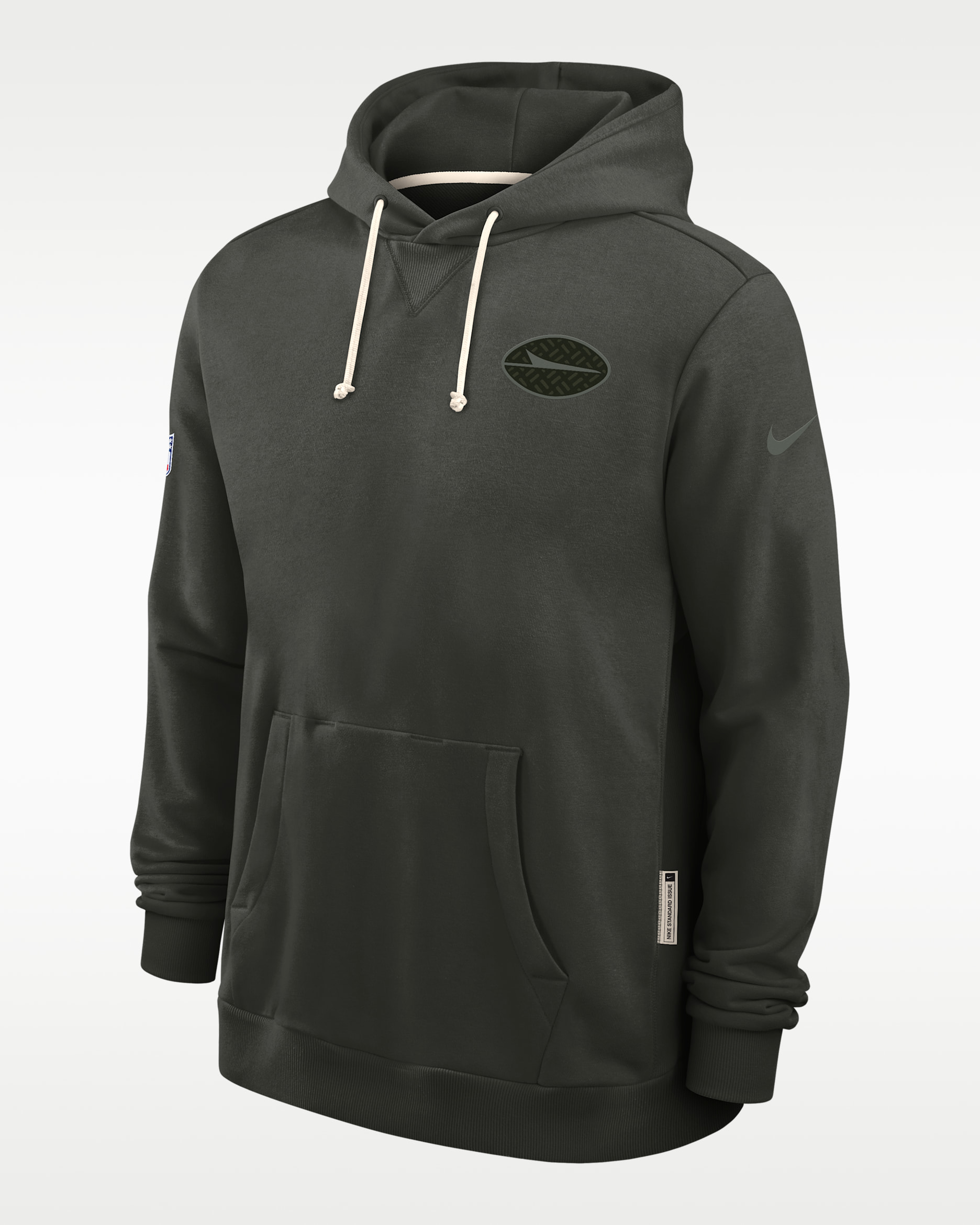 New York Jets Rivalries Collection Sideline Men's Nike Dri-FIT NFL Pullover Hoodie - Green
