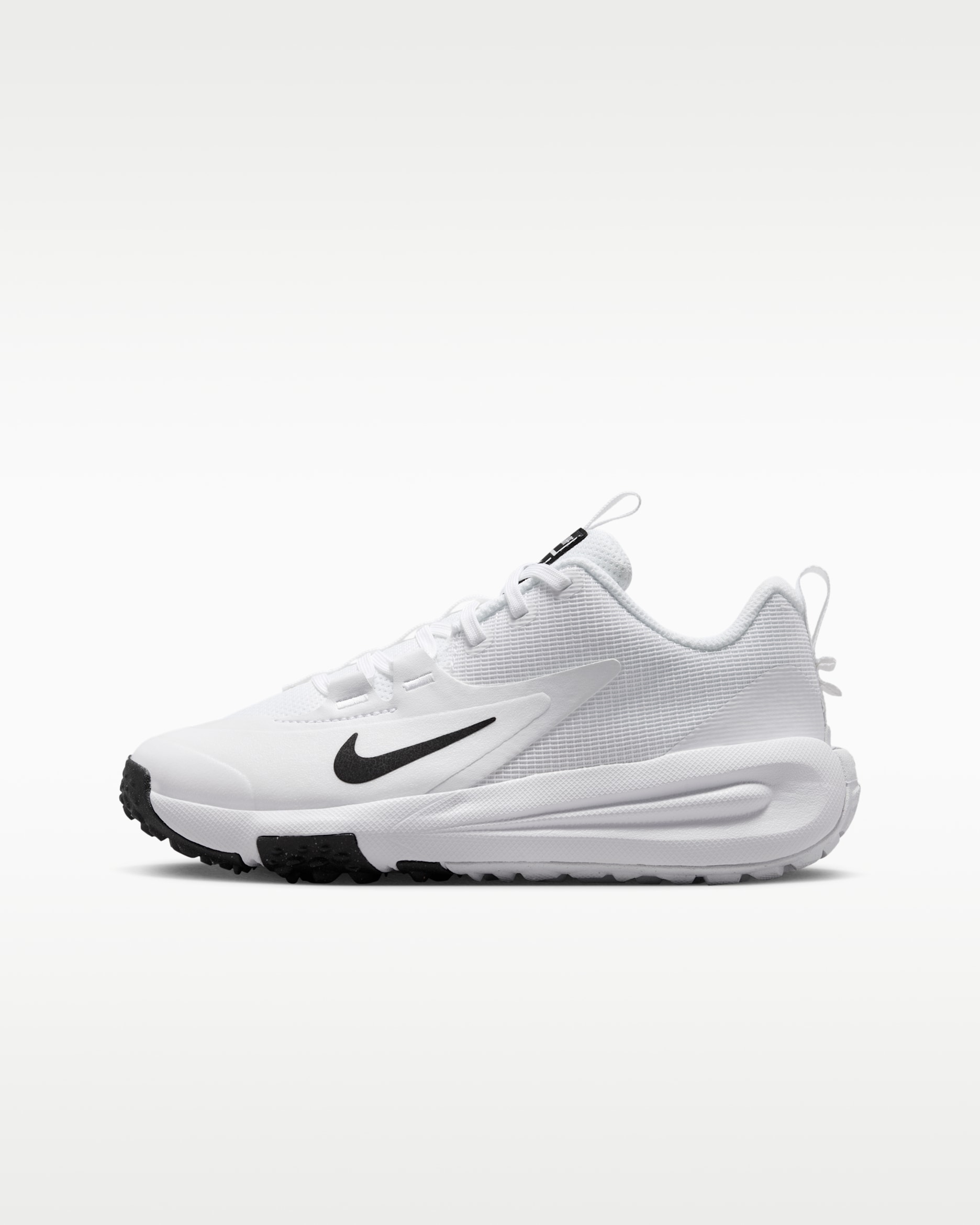 Nike Cross Turf Big Kids' Shoes - White/Black