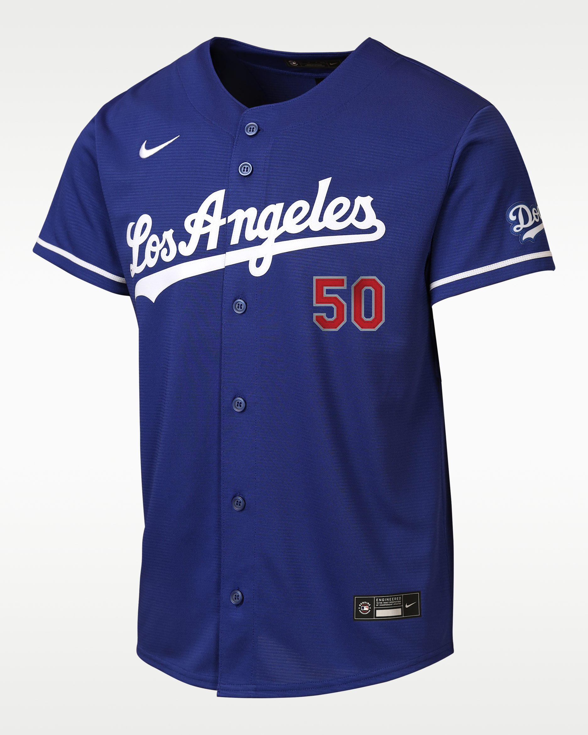 Mookie Betts Los Angeles Dodgers Big Kids' Nike MLB Stadium Jersey - Blue/White