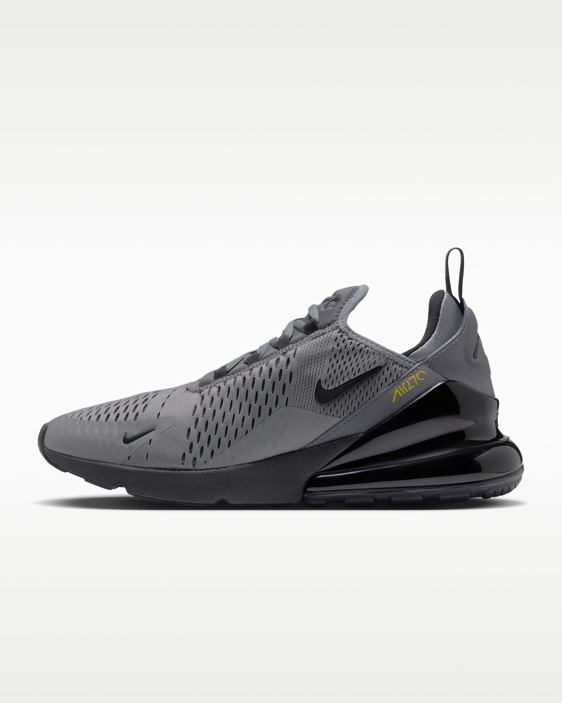 Nike Air Max 270 Men's Shoes - Smoke Grey/Chrome Yellow/Dark Smoke Grey/Black