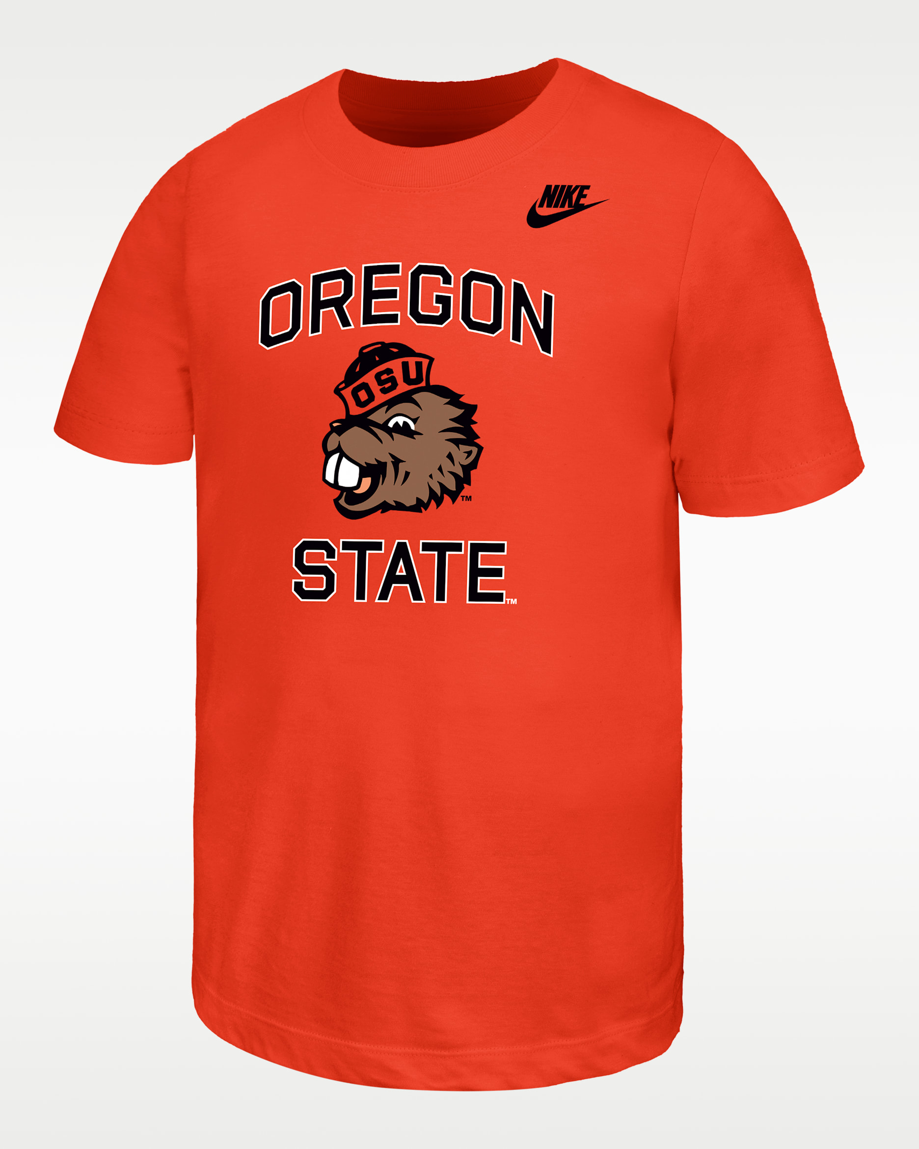 Oregon State Big Kids' Nike College T-Shirt - Team Orange