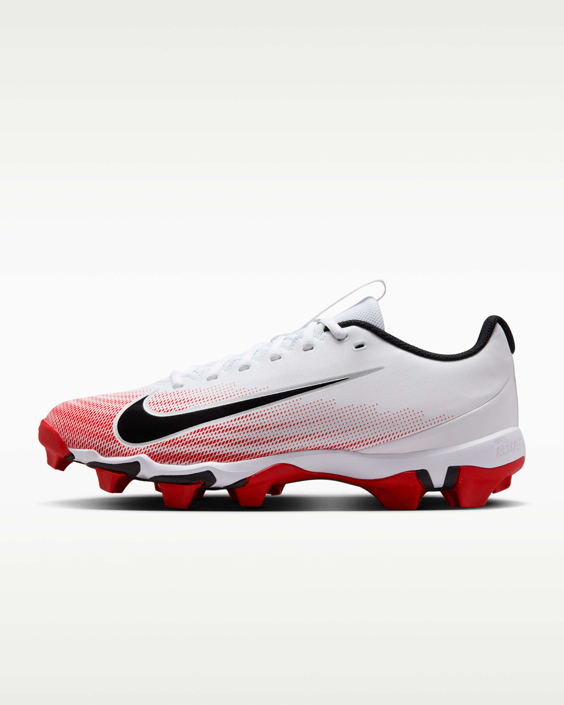 Nike Vapor Shark 3 Football Cleats - White/University Red/Black