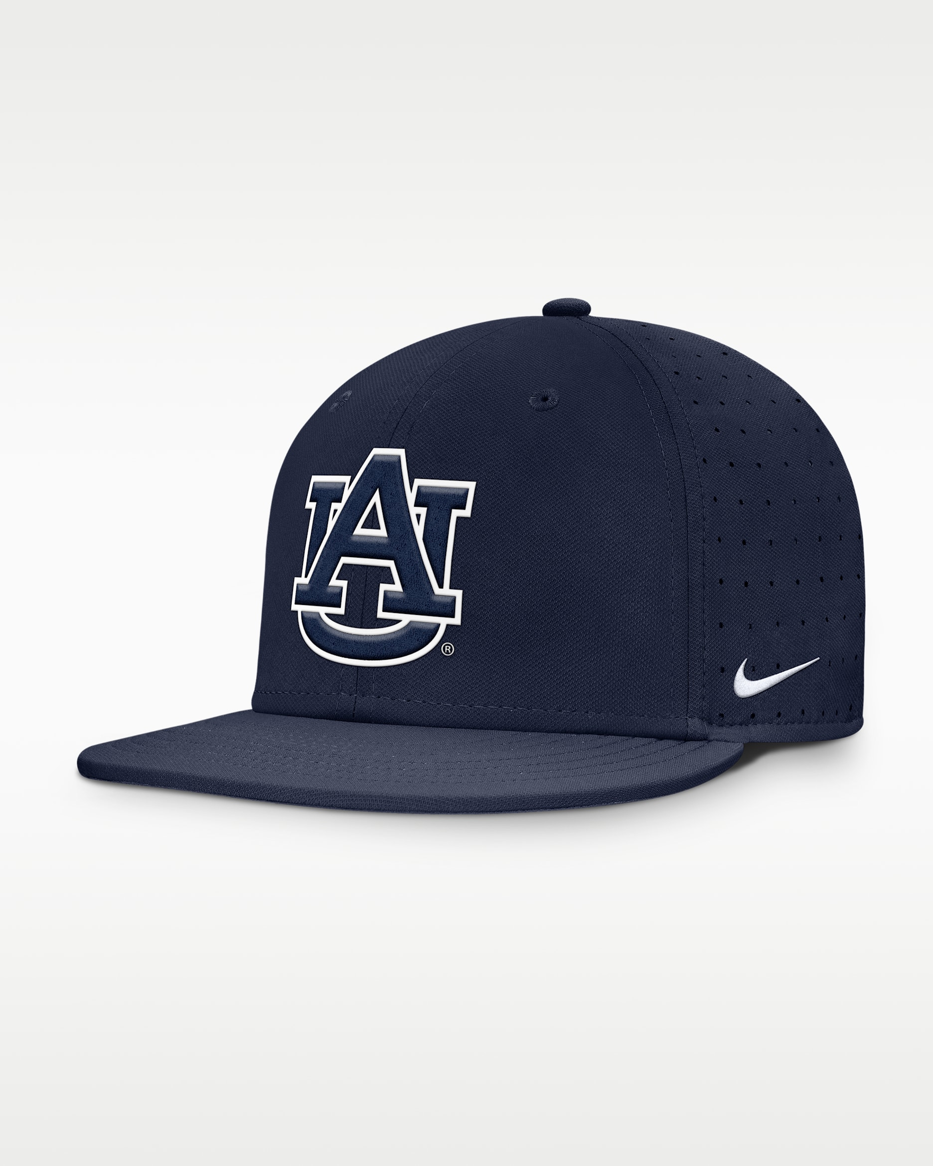 Auburn Dugout True Men's Nike Dri-FIT College Fitted Hat - Navy